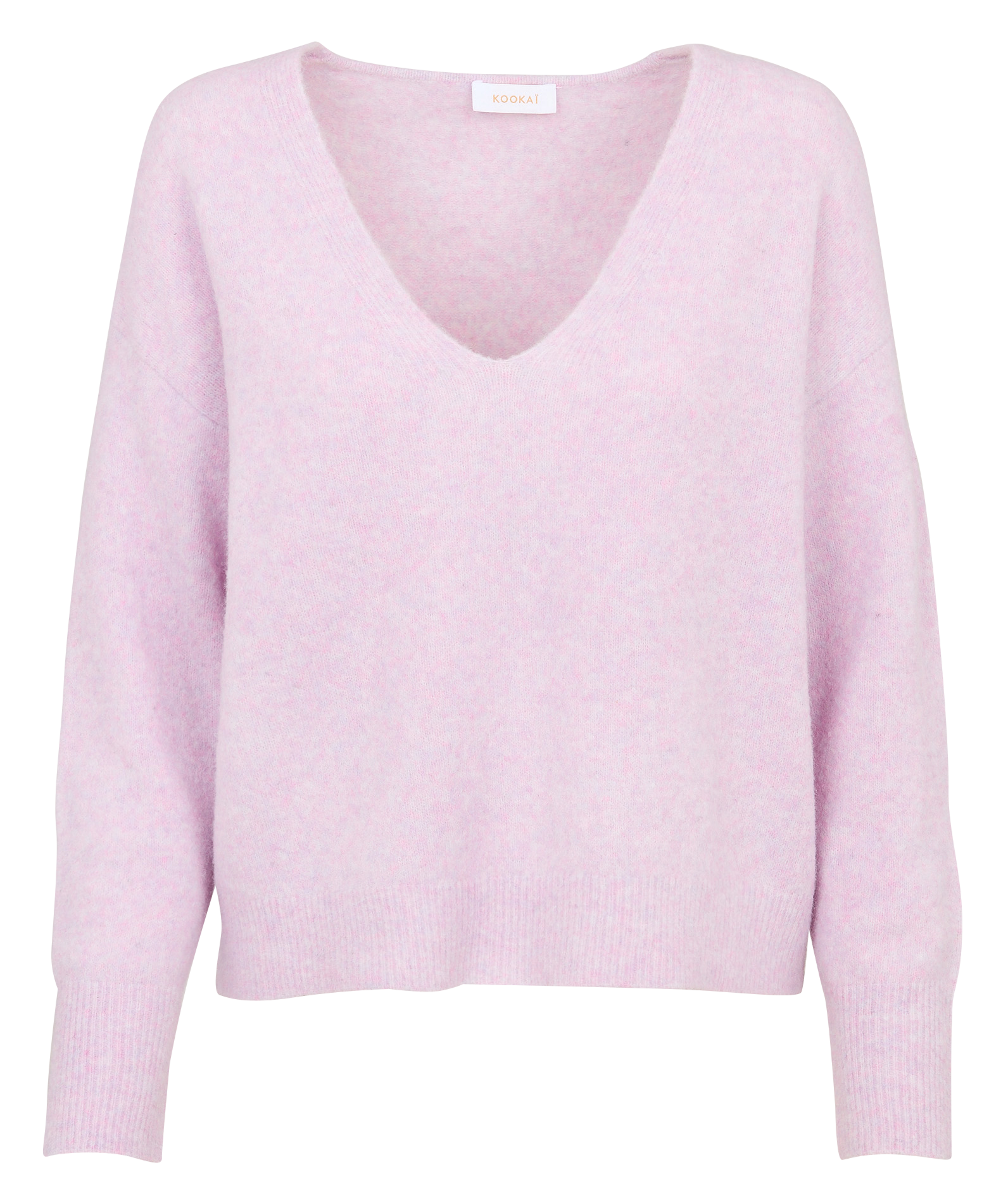 Blossom - Pullover aus Wollmix mit V-Ausschnitt KOOKAI Violett