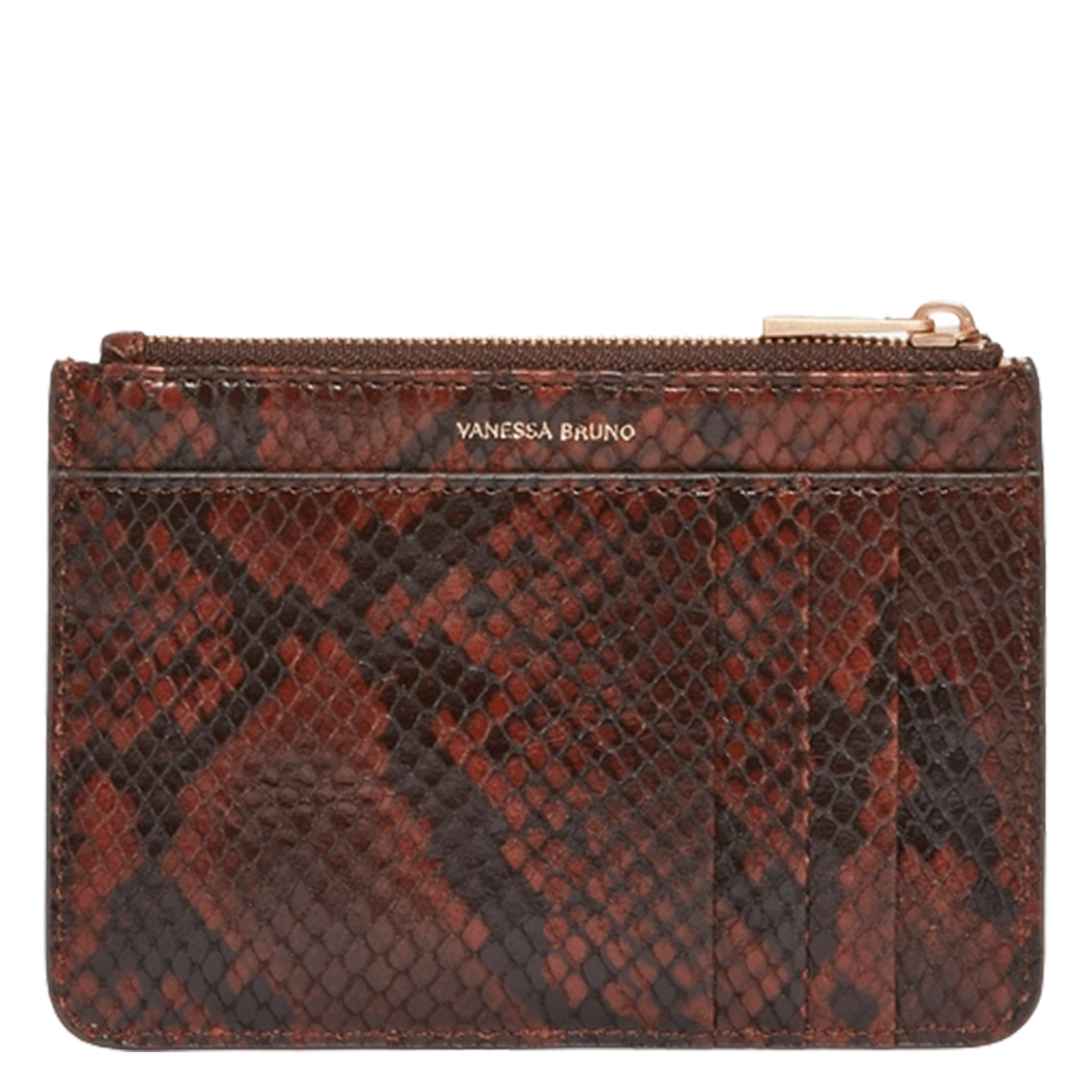 Leren portemonnee VANESSA BRUNO Bruin