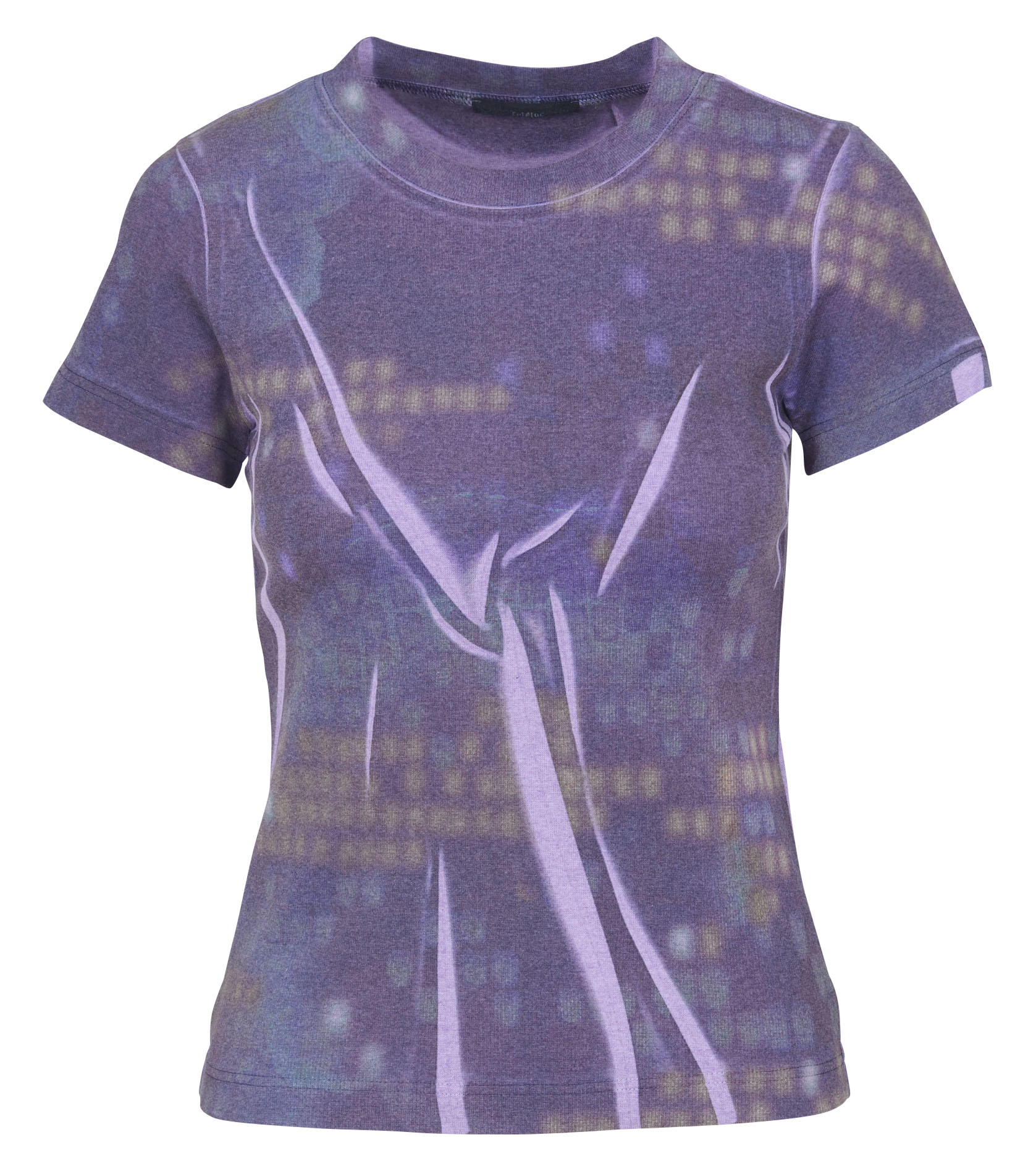 Jacksonville - T-Shirt mit Rundhalsausschnitt aus Baumwoll-Mix COTELAC Violett