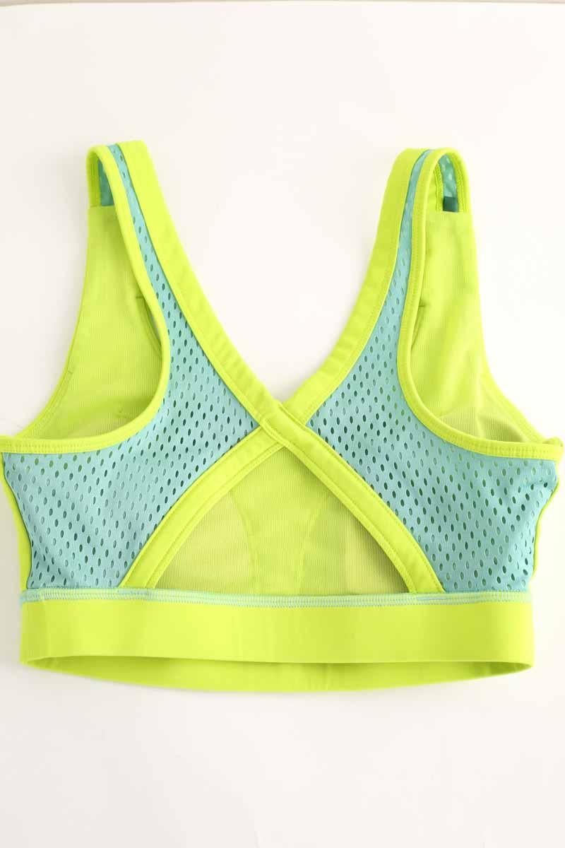 Sport top LACOSTE - SECONDE MAIN Green