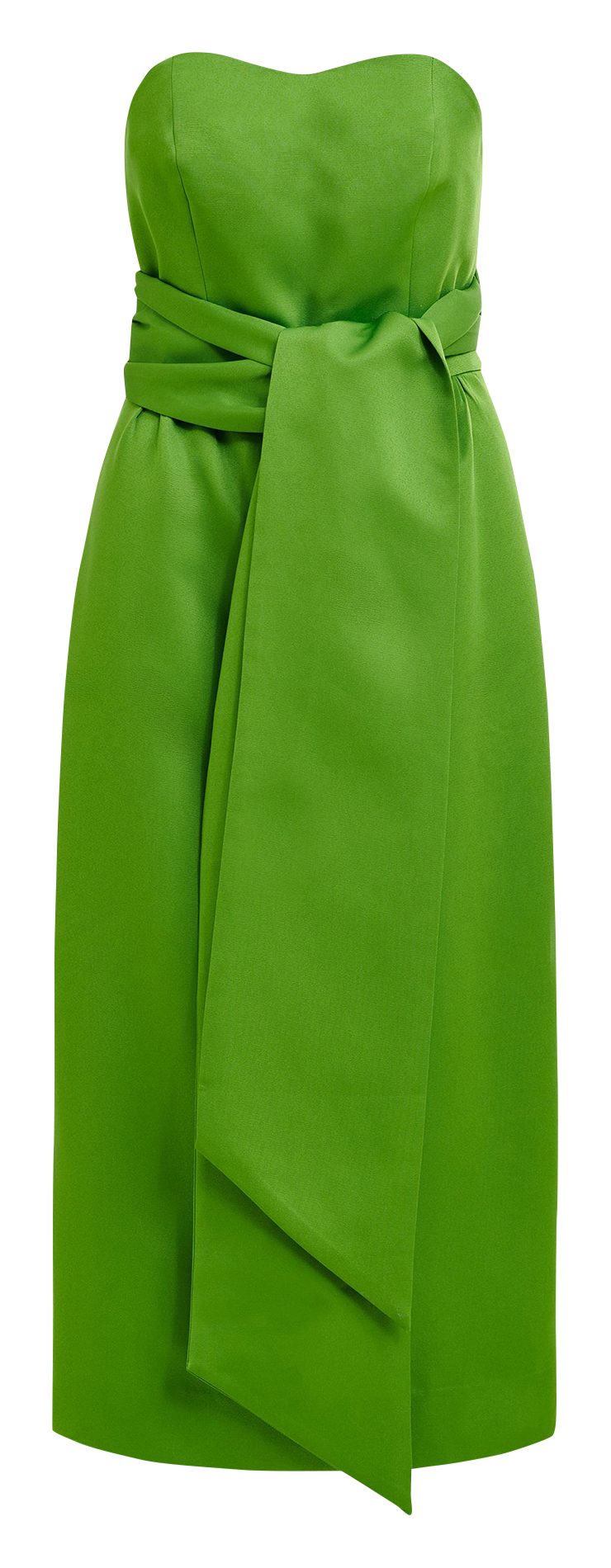 Robe midi bustier  ESSENTIEL ANTWERP Vert