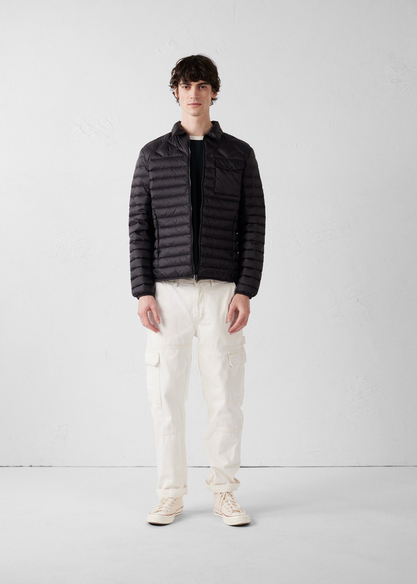 Jacket with shirt collar Ethan JOTT Black