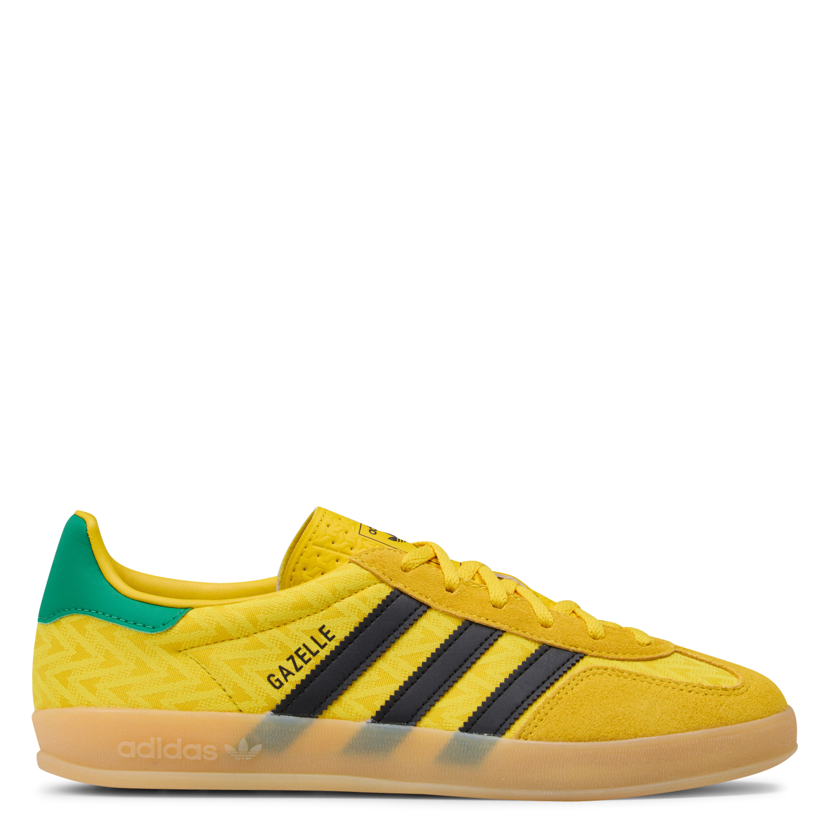 Baskets basses à détails motifs ADIDAS Jaune