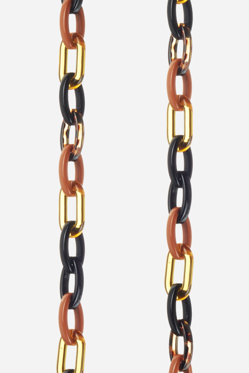 Resin phone chain LA COQUE FRANCAISE Black