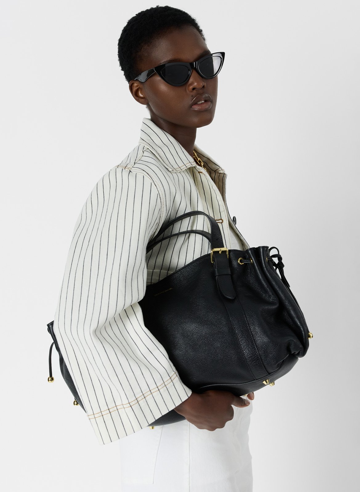 Cropped cotton-blend jacket GERARD DAREL Beige