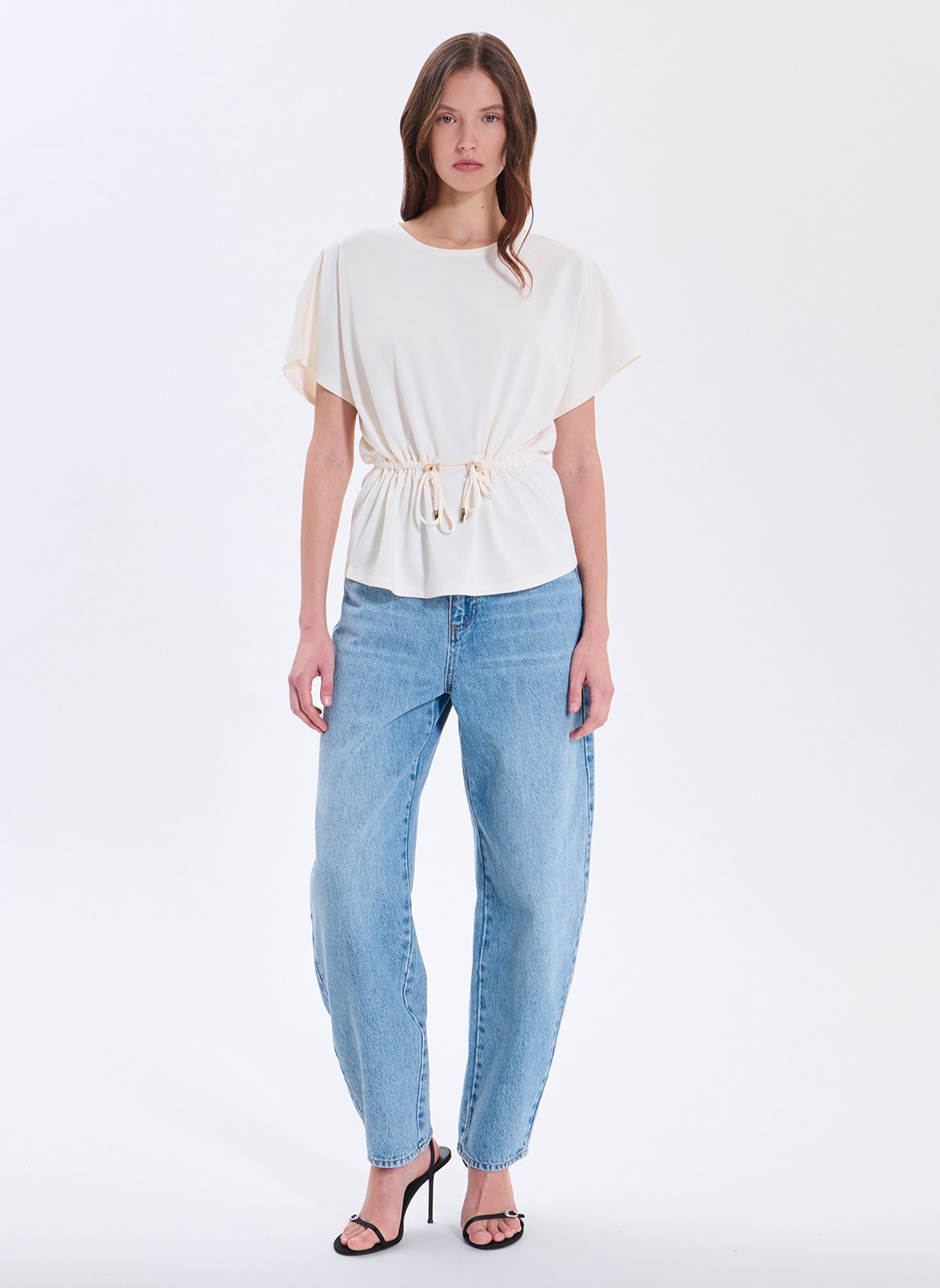 Effen T-shirt | Wit ZAPA Dames
