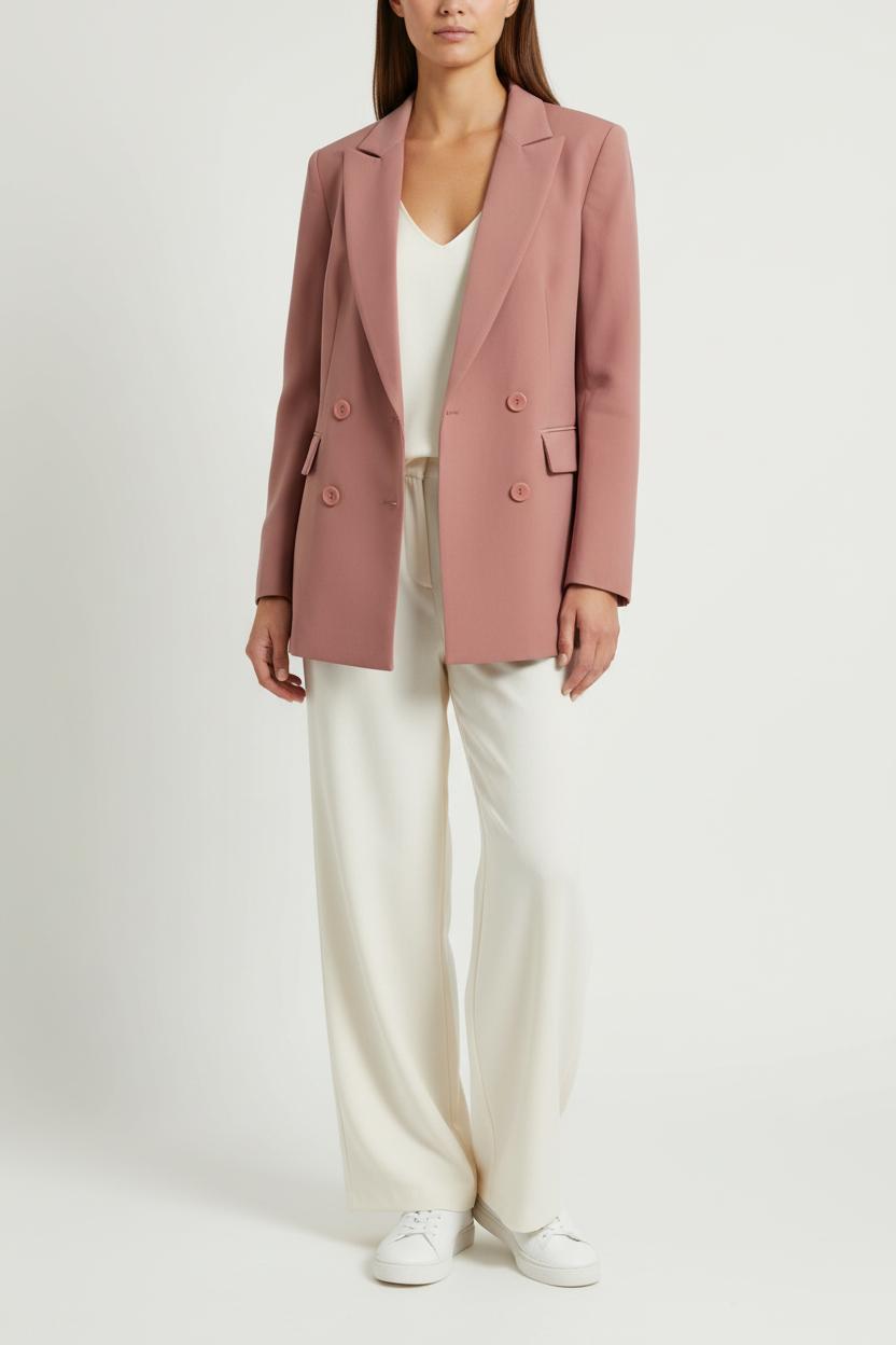 Veste Laura Laval - Seconde Main Rose