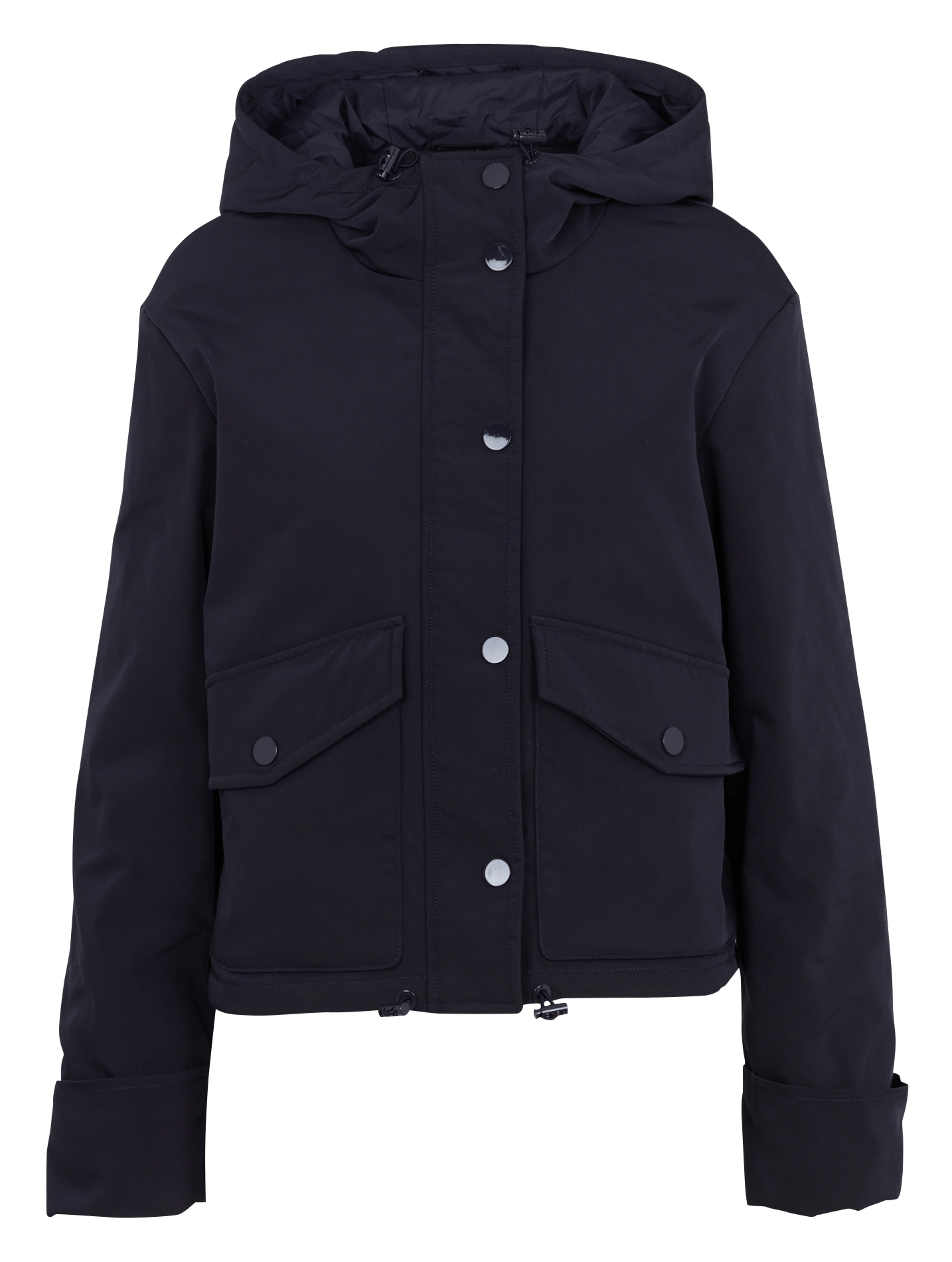 Oversized hooded coat ZAPA Blue