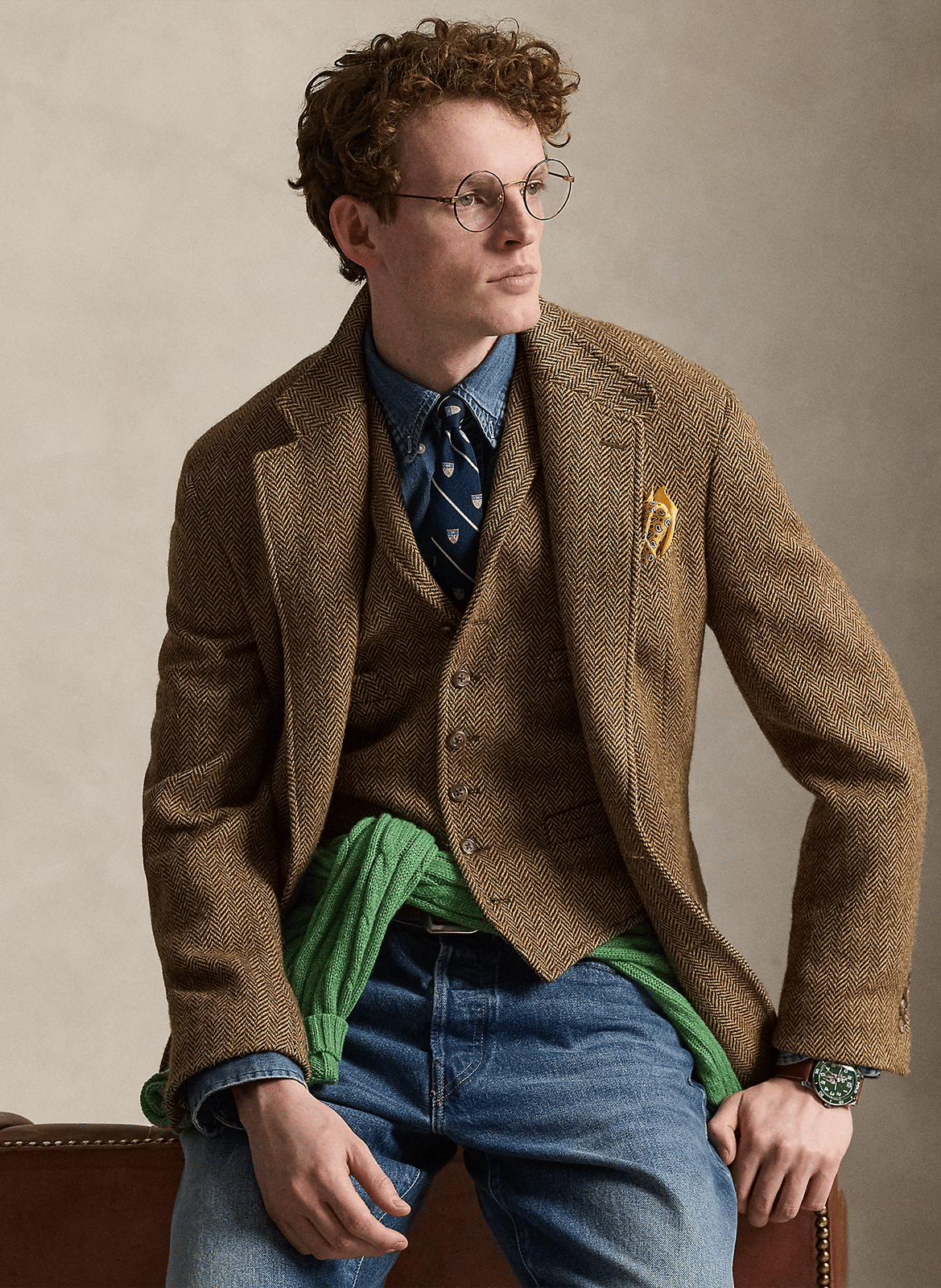 Jeanshemd mit Button-down-Kragen, Regular Fit POLO RALPH LAUREN Blau