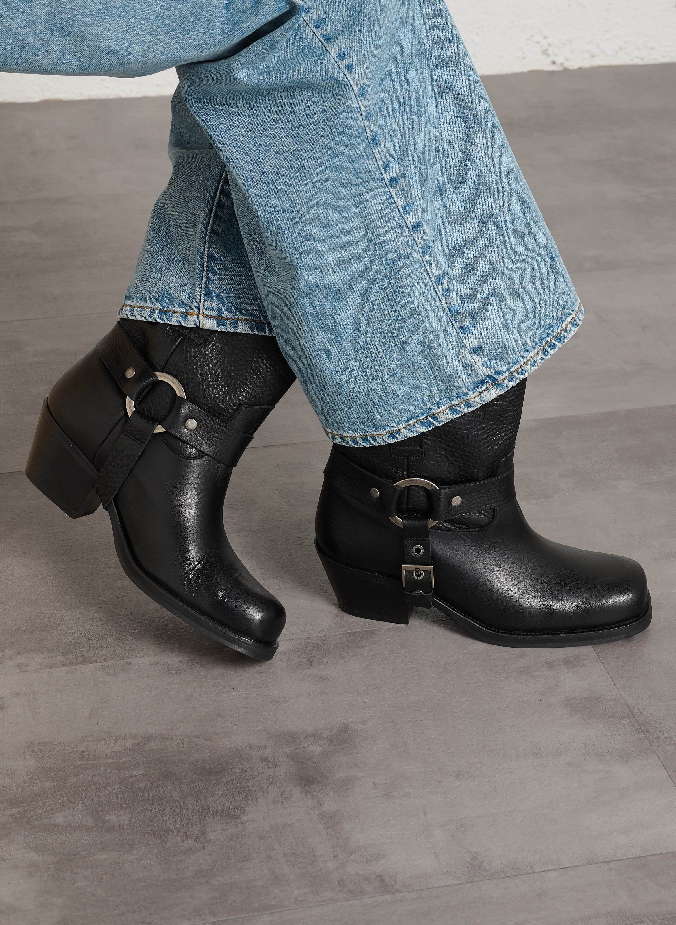 Bottines en cuir  TORAL Noir