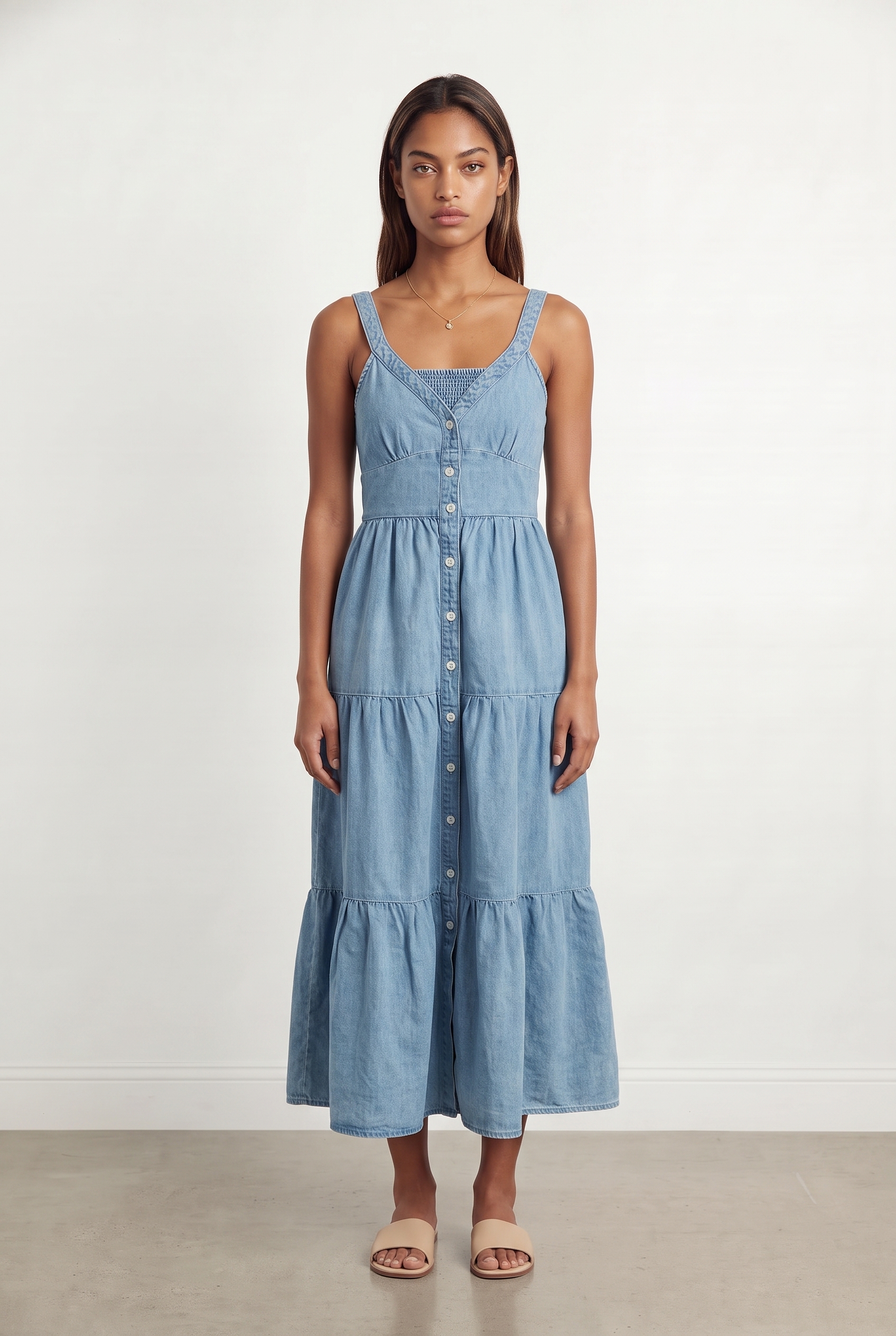 Long dress LEVI'S - Seconde main Blue