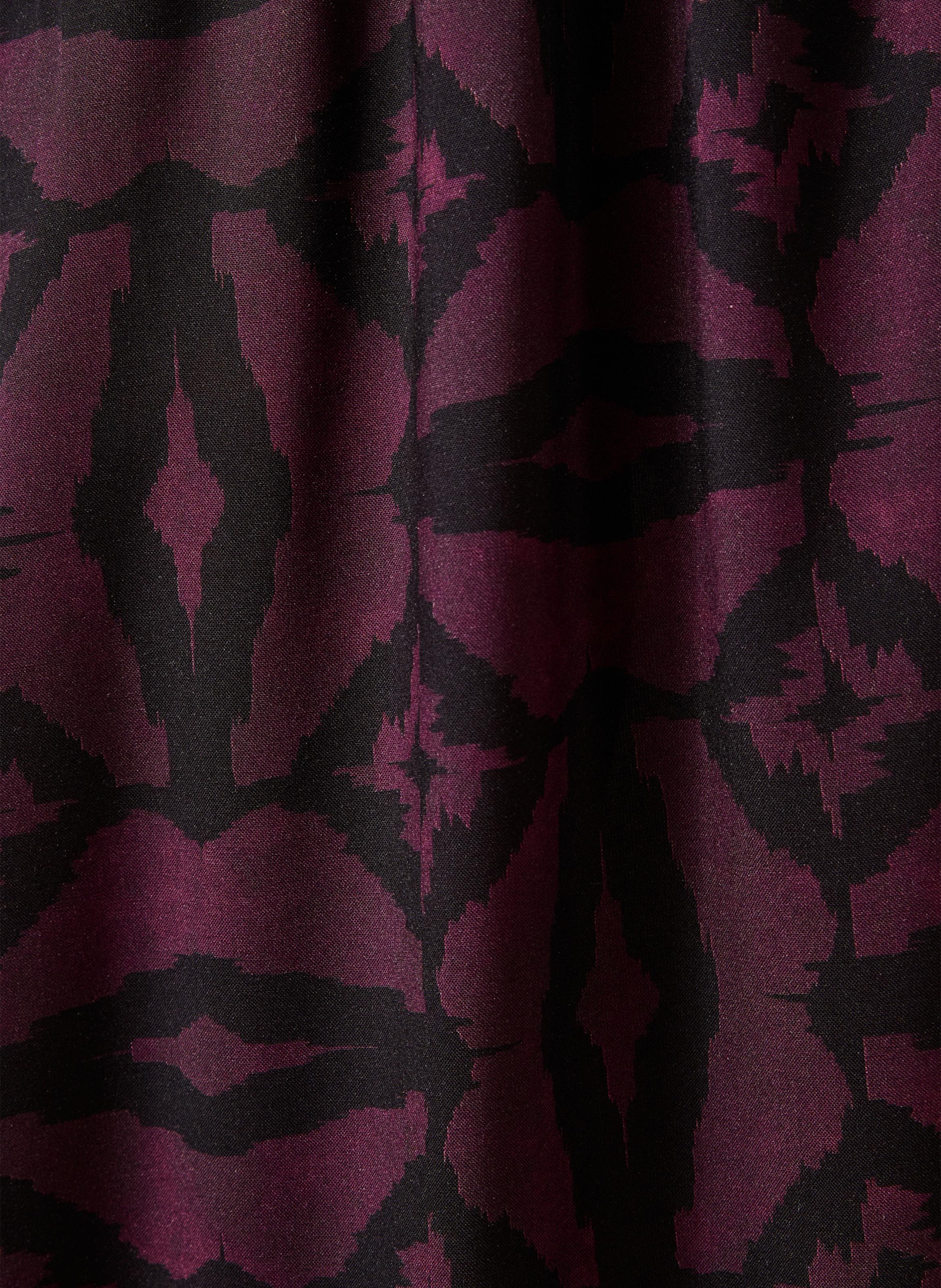 Lange, uitlopende rok met print LA FEE MARABOUTEE Veelkleurig