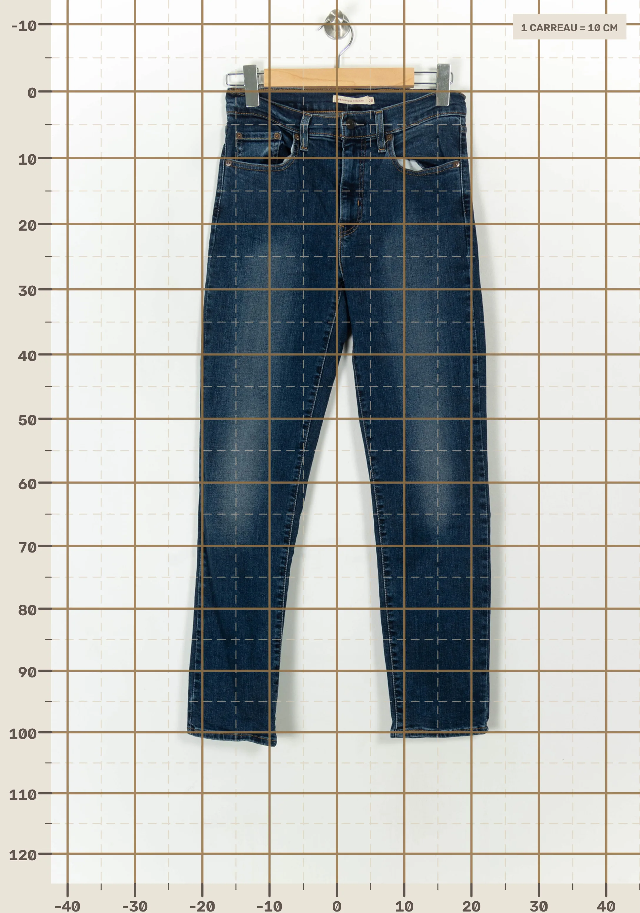 Jeans LEVI'S - Seconde main Blue