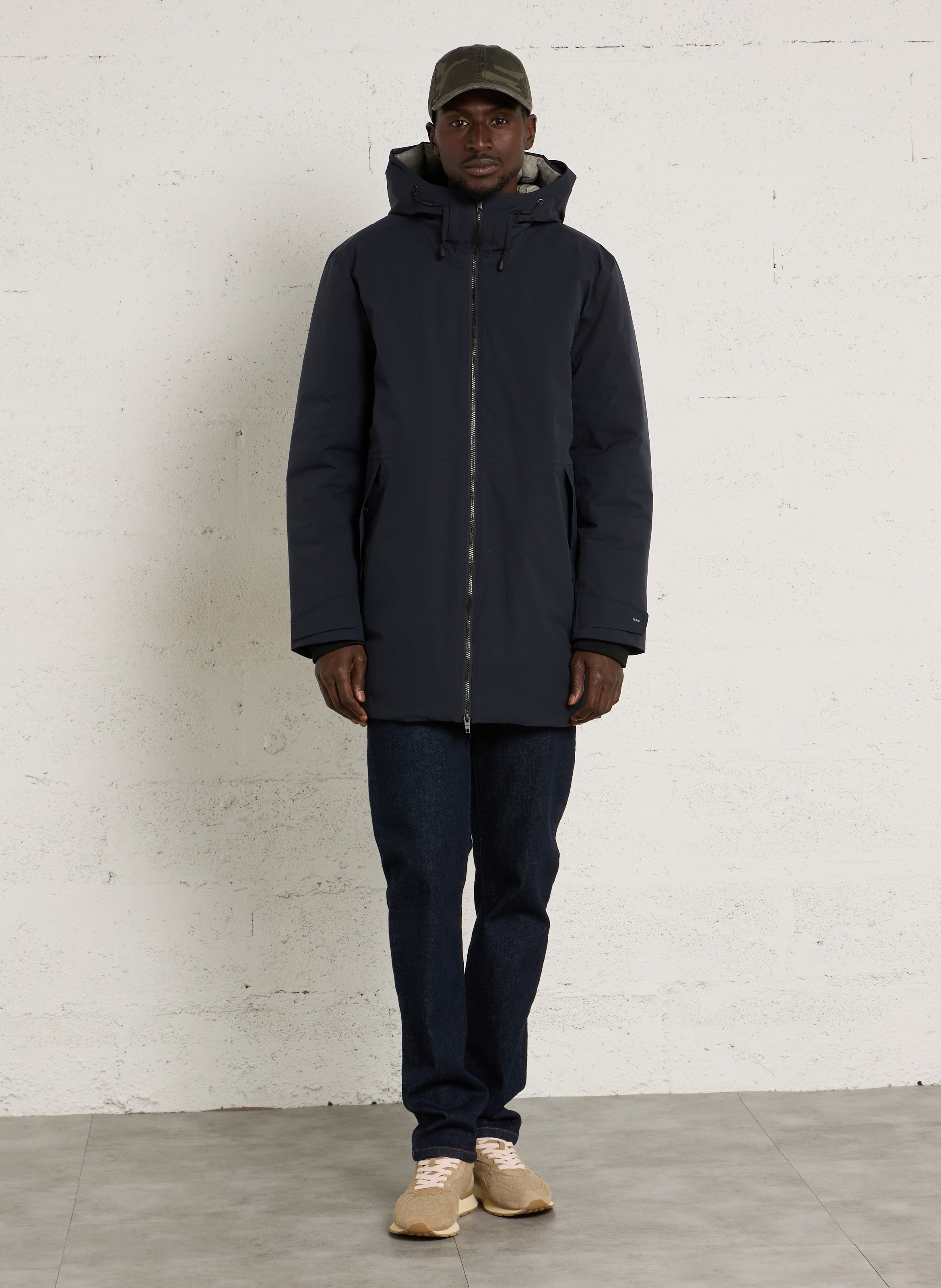 Gerade geschnittene, angepasste Jeans aus Baumwollmischung ARMOR LUX Blau