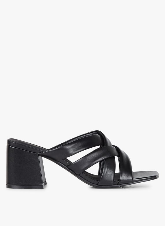 Mules a Talon En Cuir Courtlite Dbt Navy Suede Clarks Femme 2616674840 NAVY SUEDE NAVY SUEDE Place des Tendances