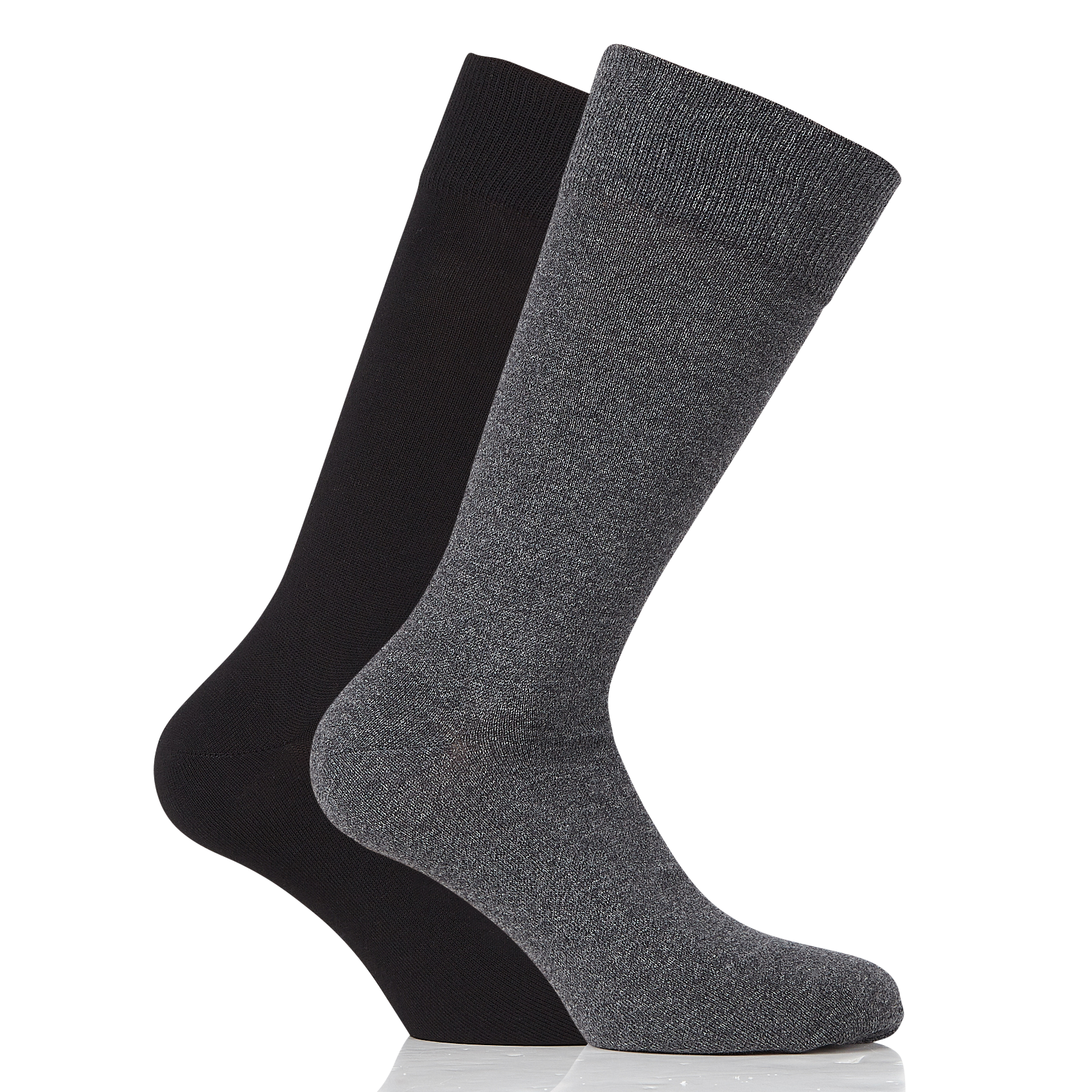 Pack of 2 pairs of cotton-blend socks AU PRINTEMPS PARIS Multicolored