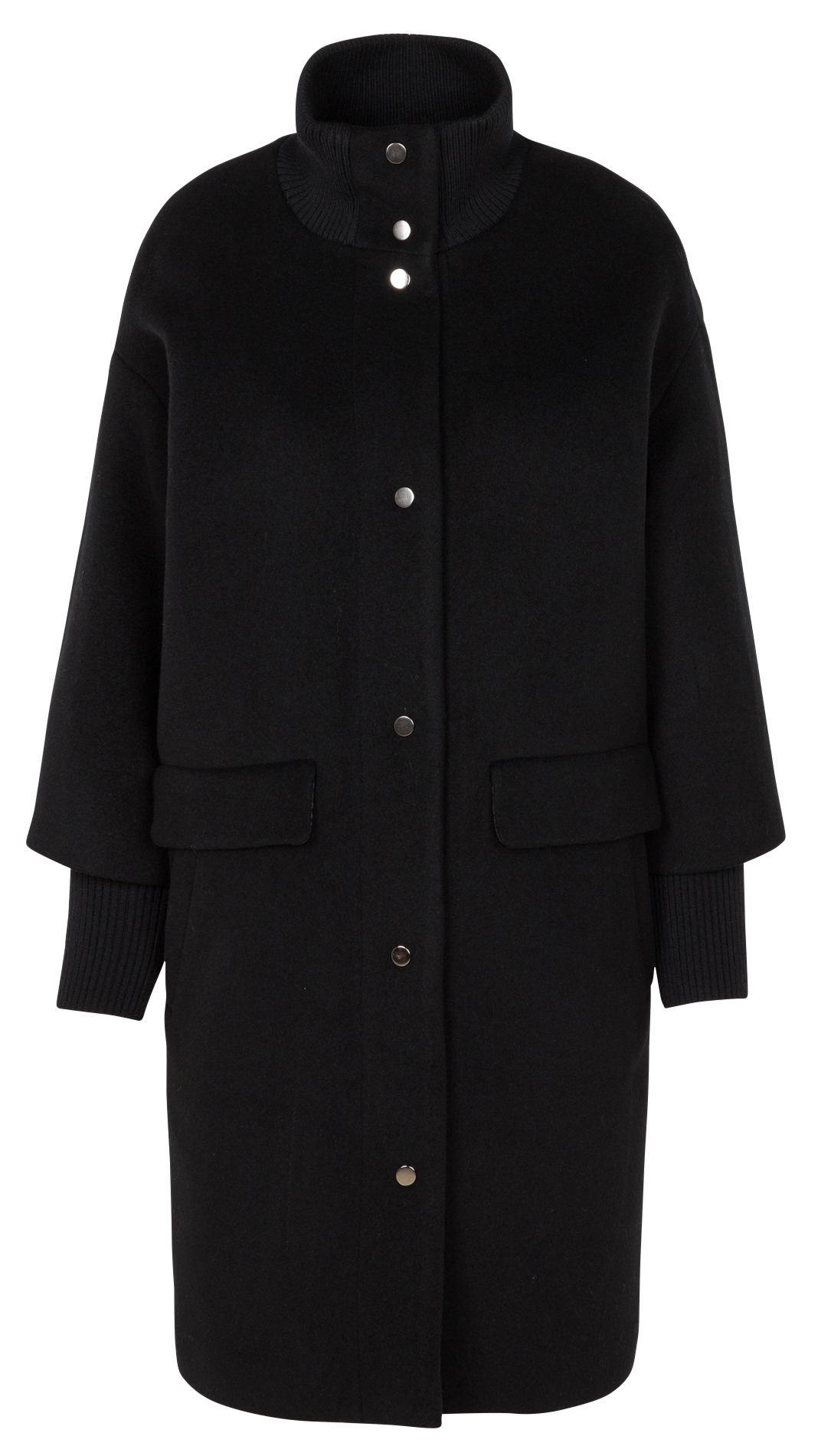 Wool-blend coat MAISON 123 Black