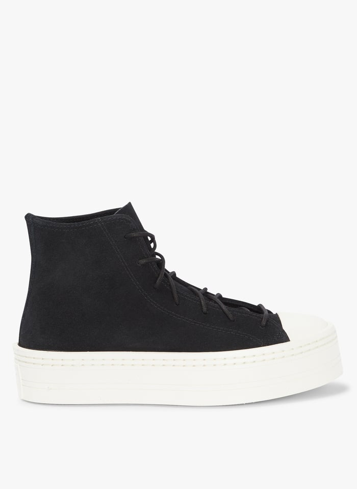 Converses cuir noir femme hotsell