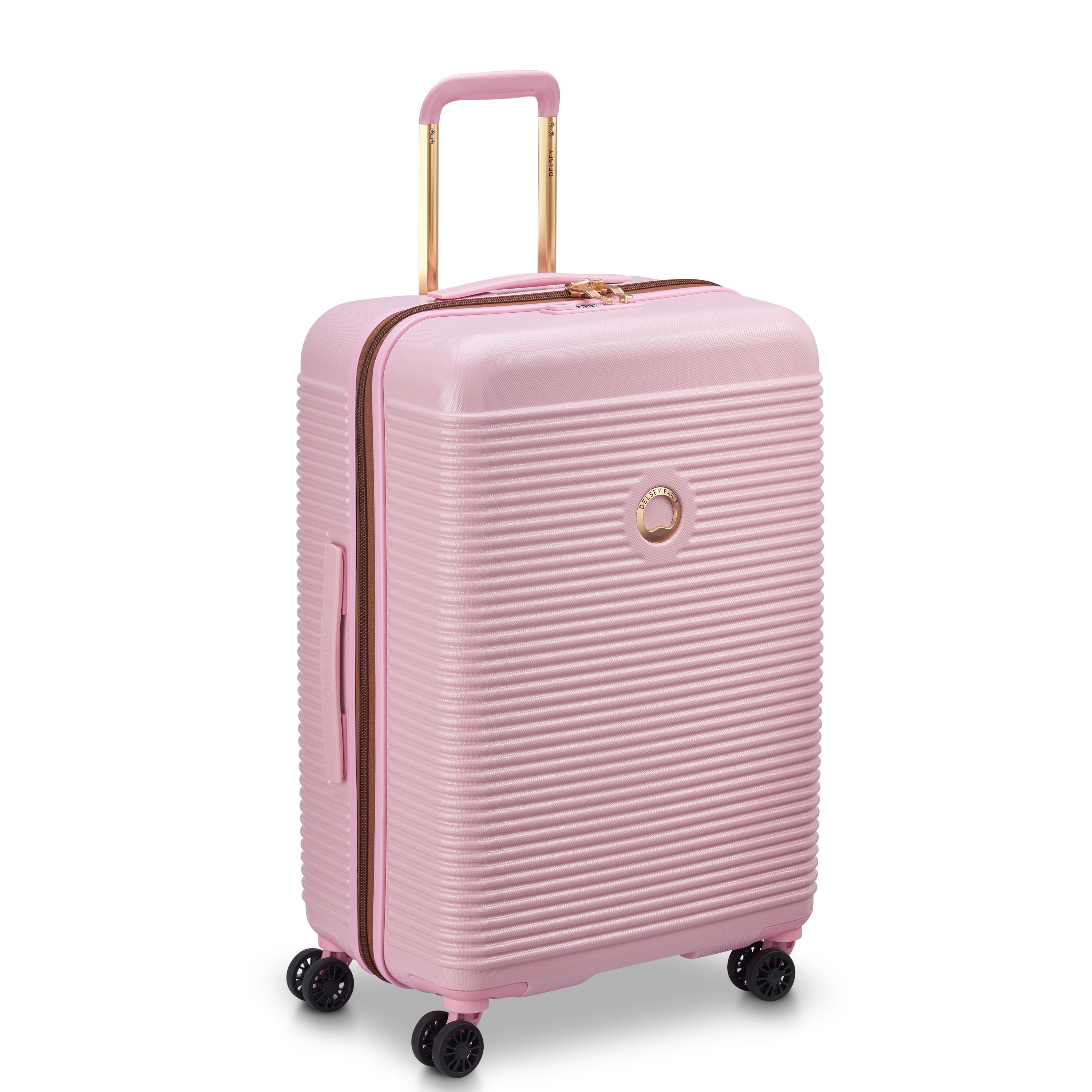 Rigid hold suitcase DELSEY PARIS Pink