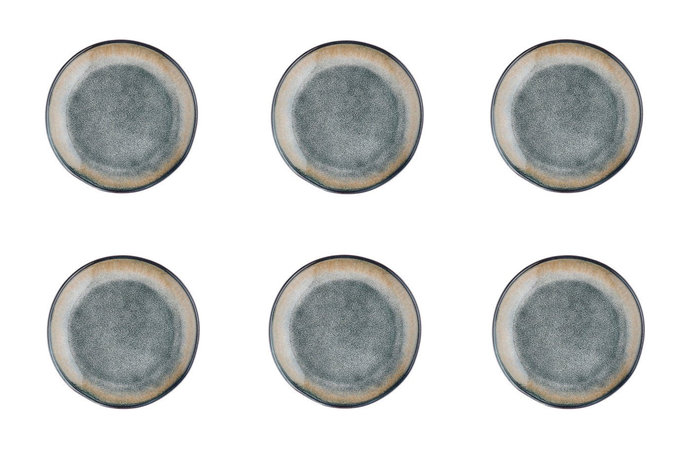 Genesis plate ø20.5cm - 6 pieces - sea BJORN