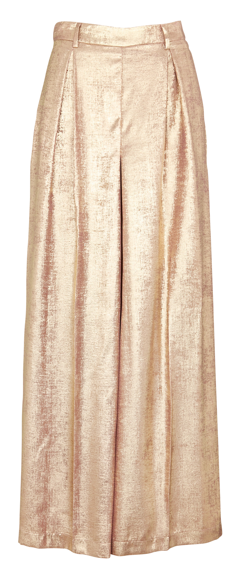 Metallic wide-leg pants MOMONI Golden