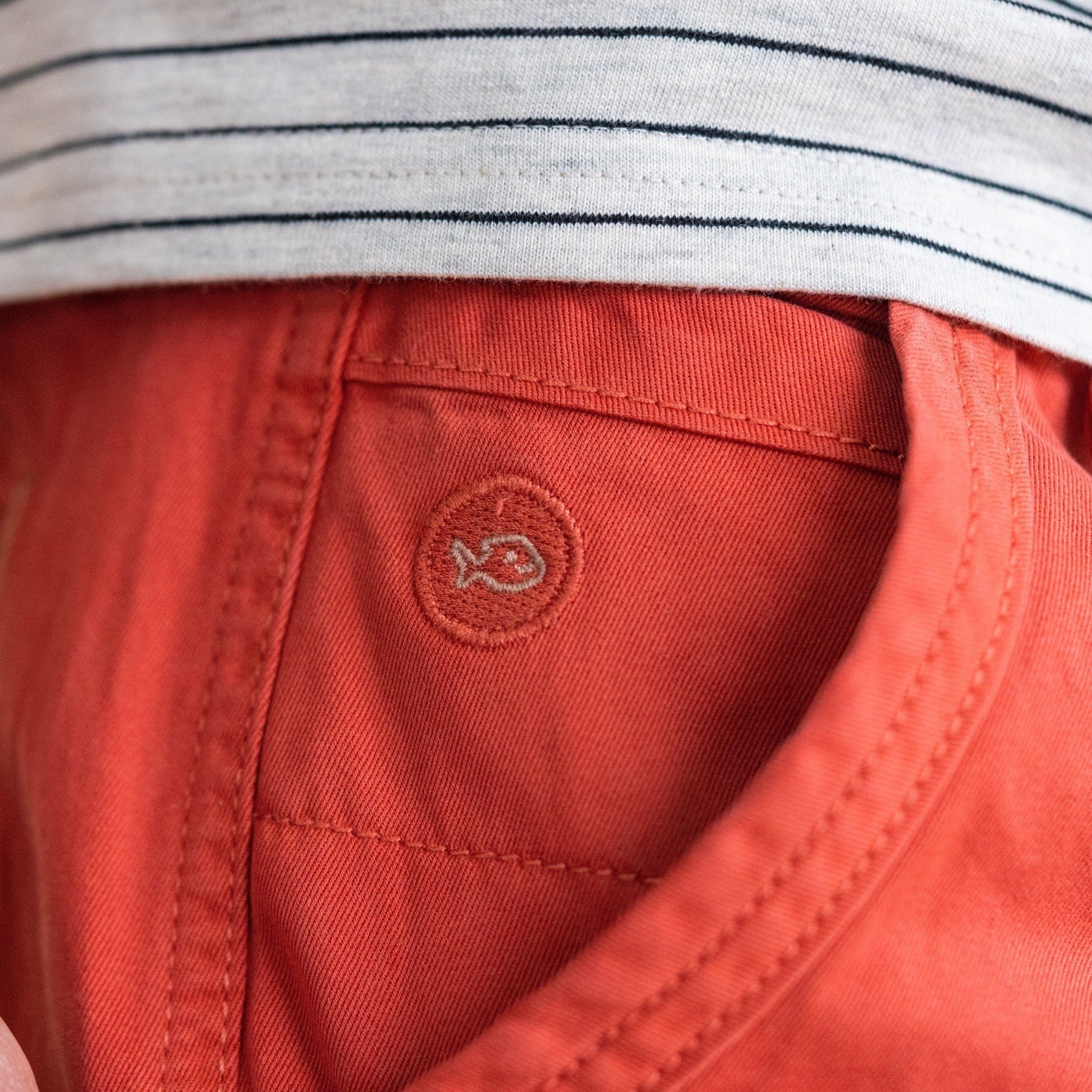 Organic cotton shorts BILLYBELT Red