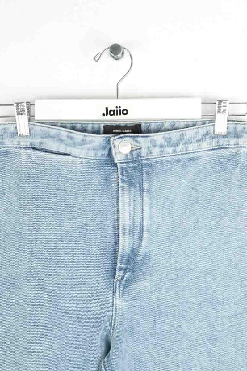 Cotton skinny jeans ISABEL MARANT - Seconde Main Blue