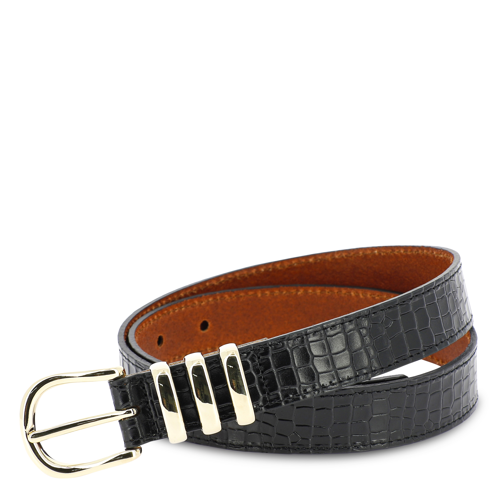 - Mit Schnalle zu schlieen. - Breite: 3 cm.  HERBERT FRERE SOEUR Schwarz