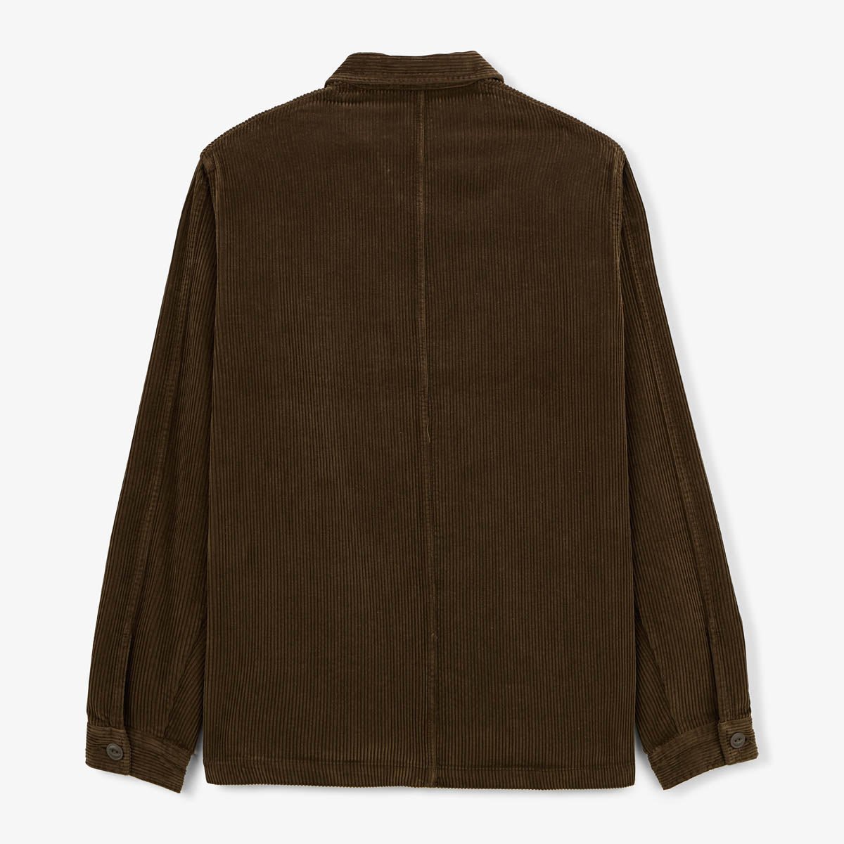 Corduroy utility jacket SERGE BLANCO Brown