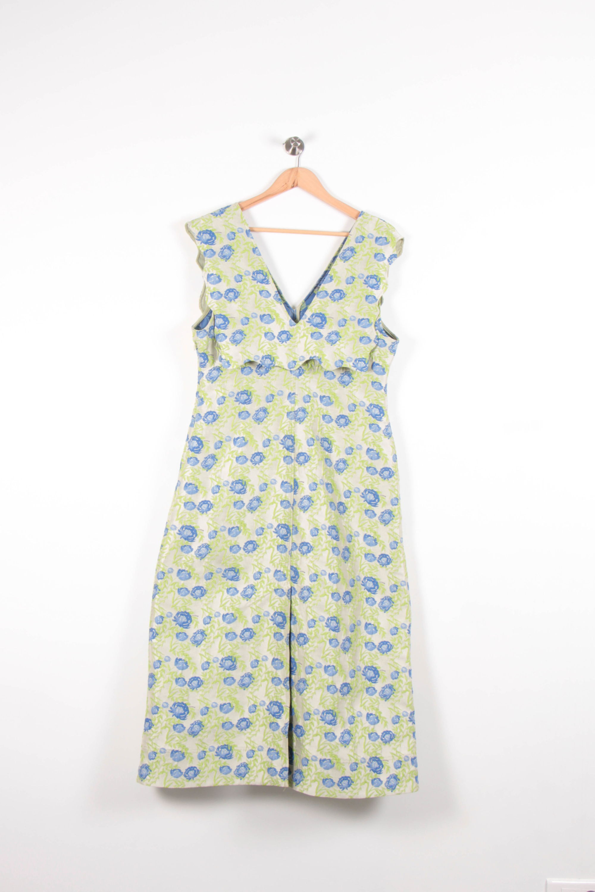 Long dress GANNI - Seconde Main Multicolored