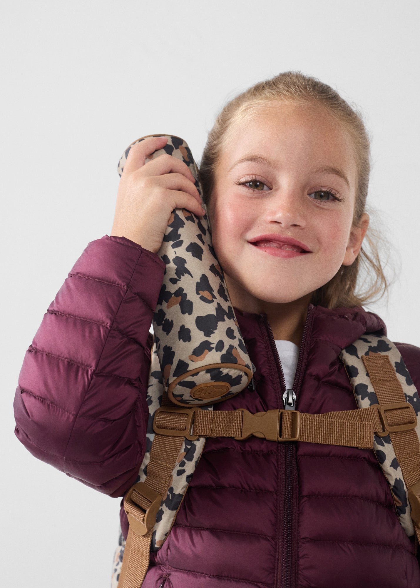 Pupil Print Backpack JOTT Brown