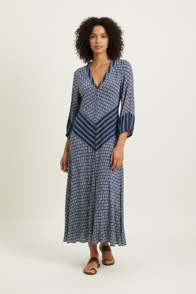 Long dress STELLA FOREST - SECONDE MAIN Blue
