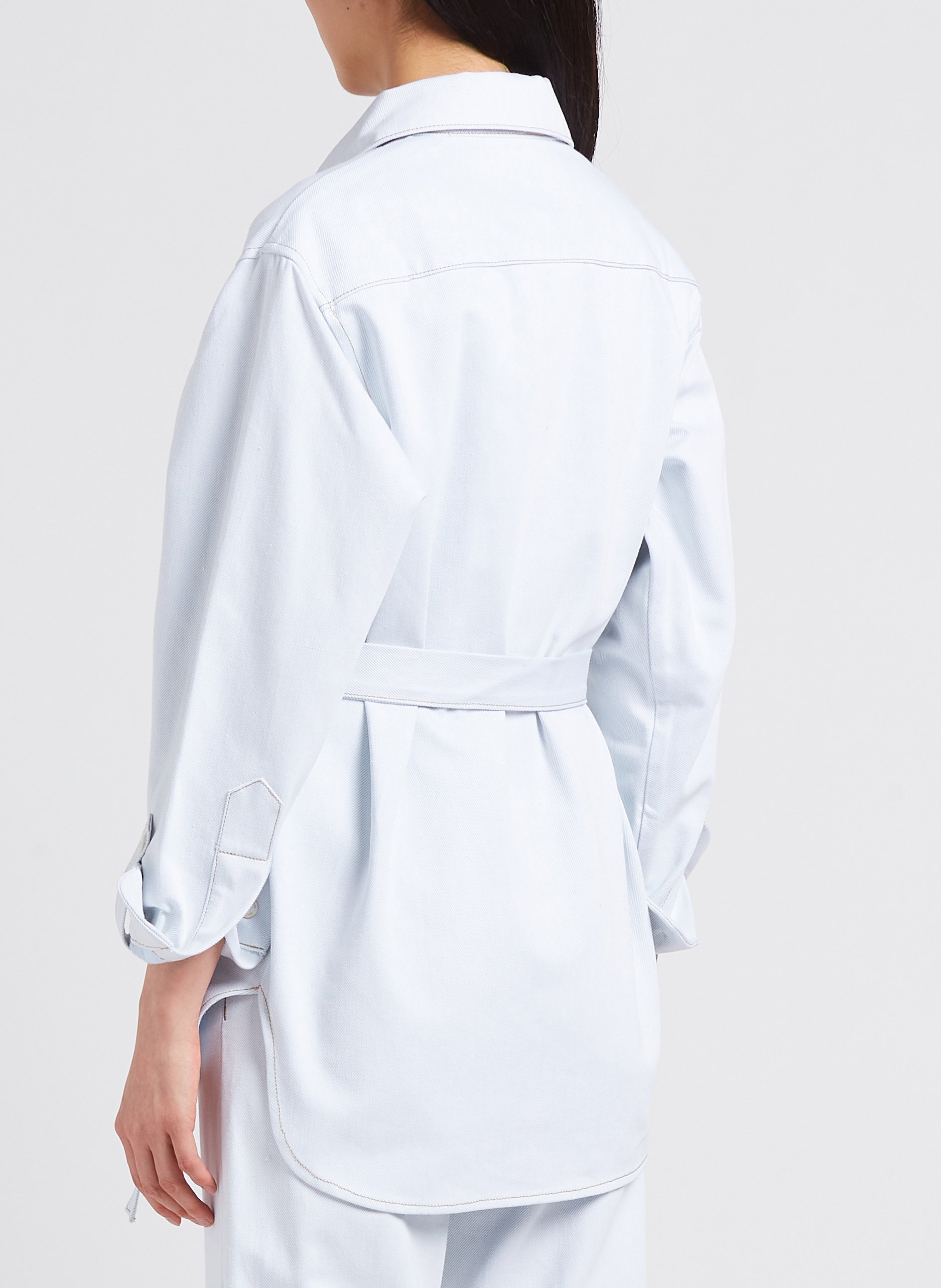 Surchemise en jean en classique VALENTINE GAUTHIER Vert