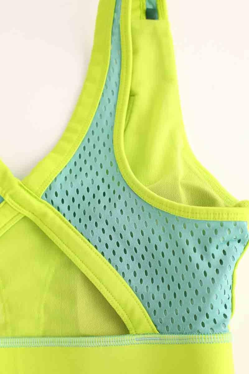 Sport top LACOSTE - SECONDE MAIN Green