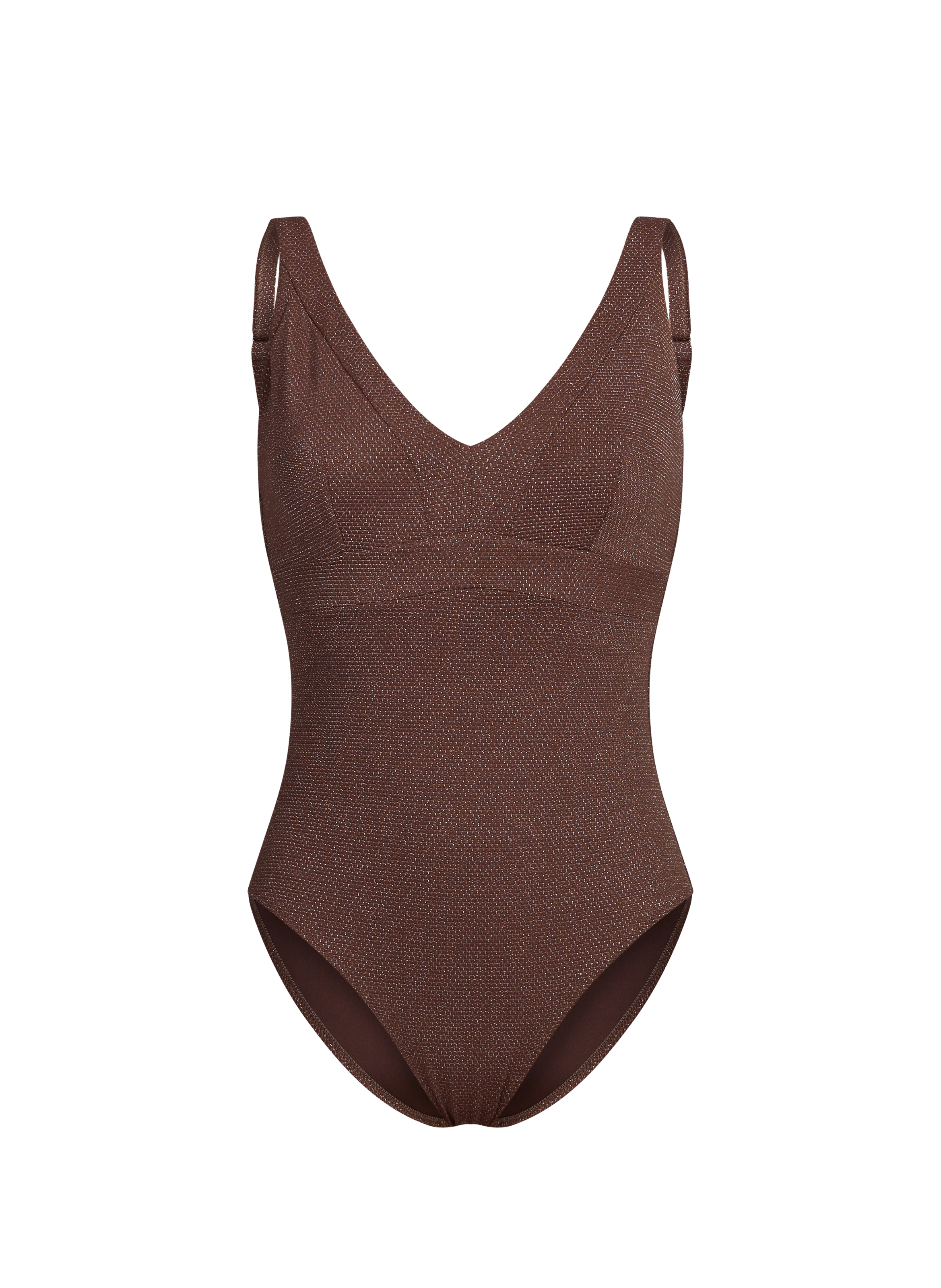 Badeanzug mit Pailletten SAISON 1865 Braun