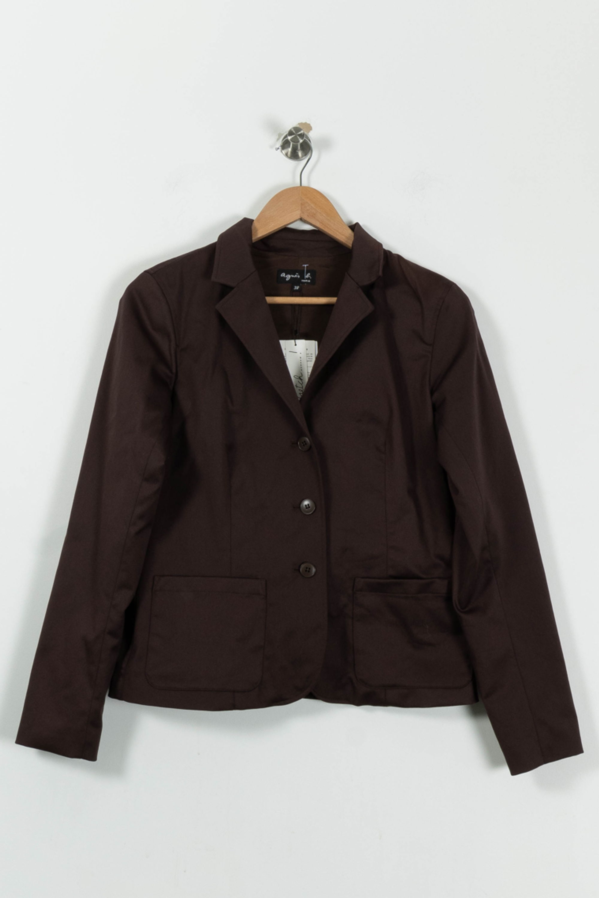 JACKET AGNES B. - Seconde Main Brown