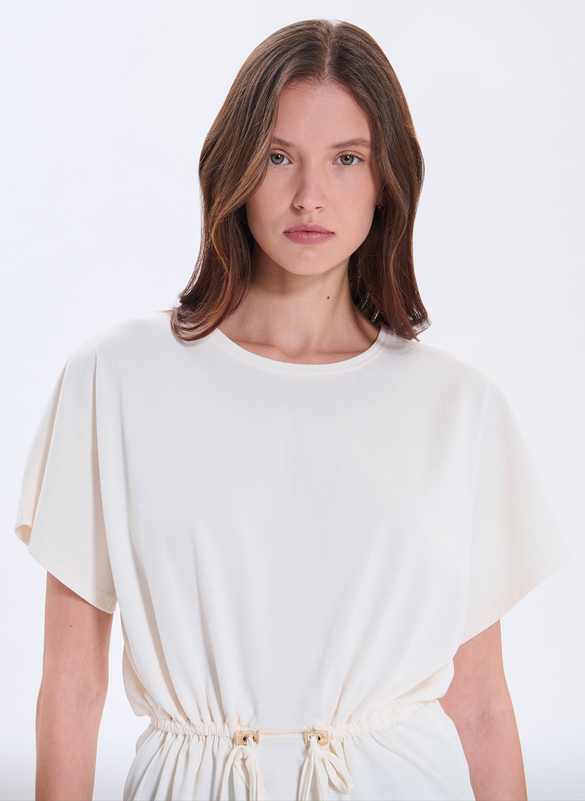 Effen T-shirt | Wit ZAPA Dames