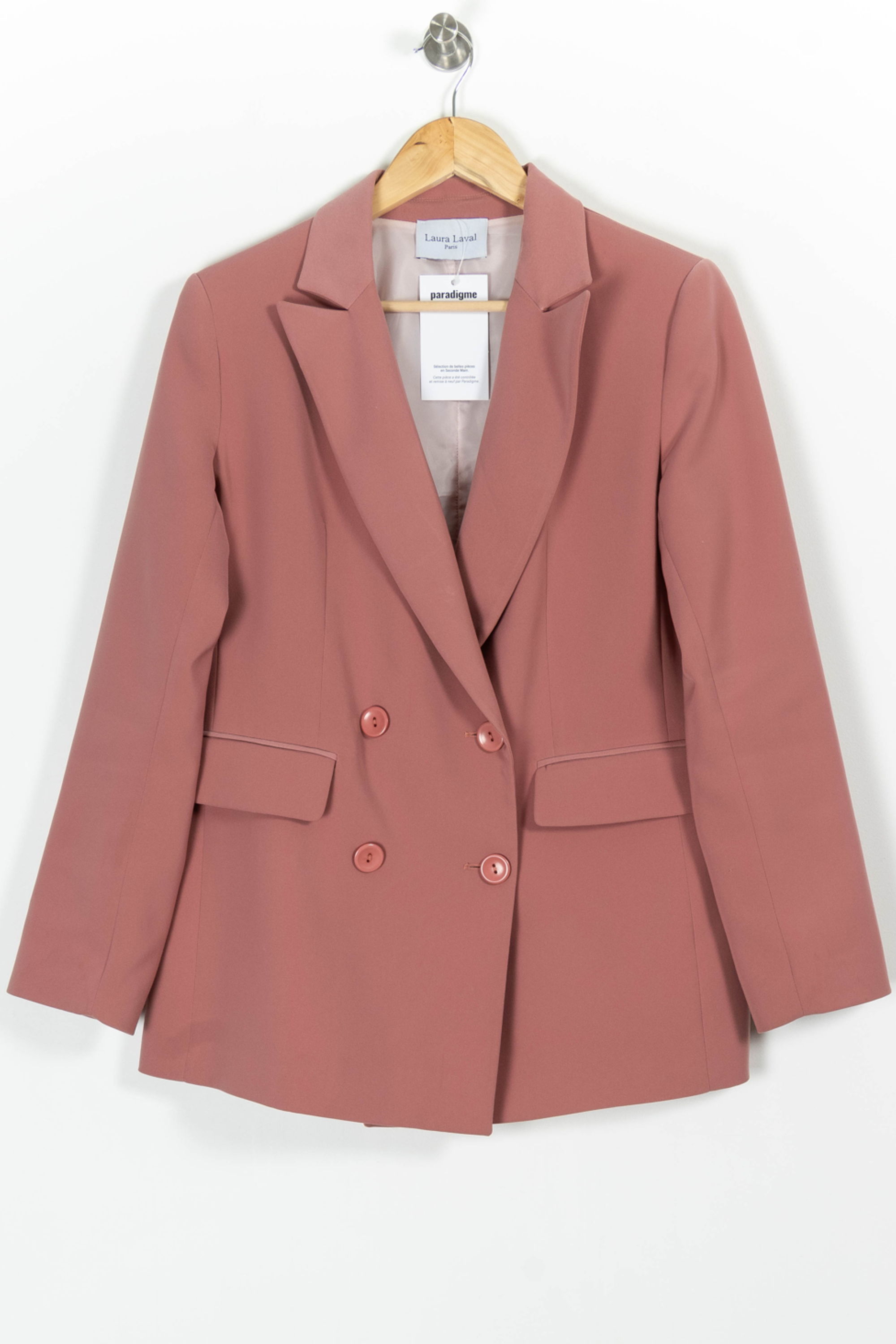 Veste Laura Laval - Seconde Main Rose