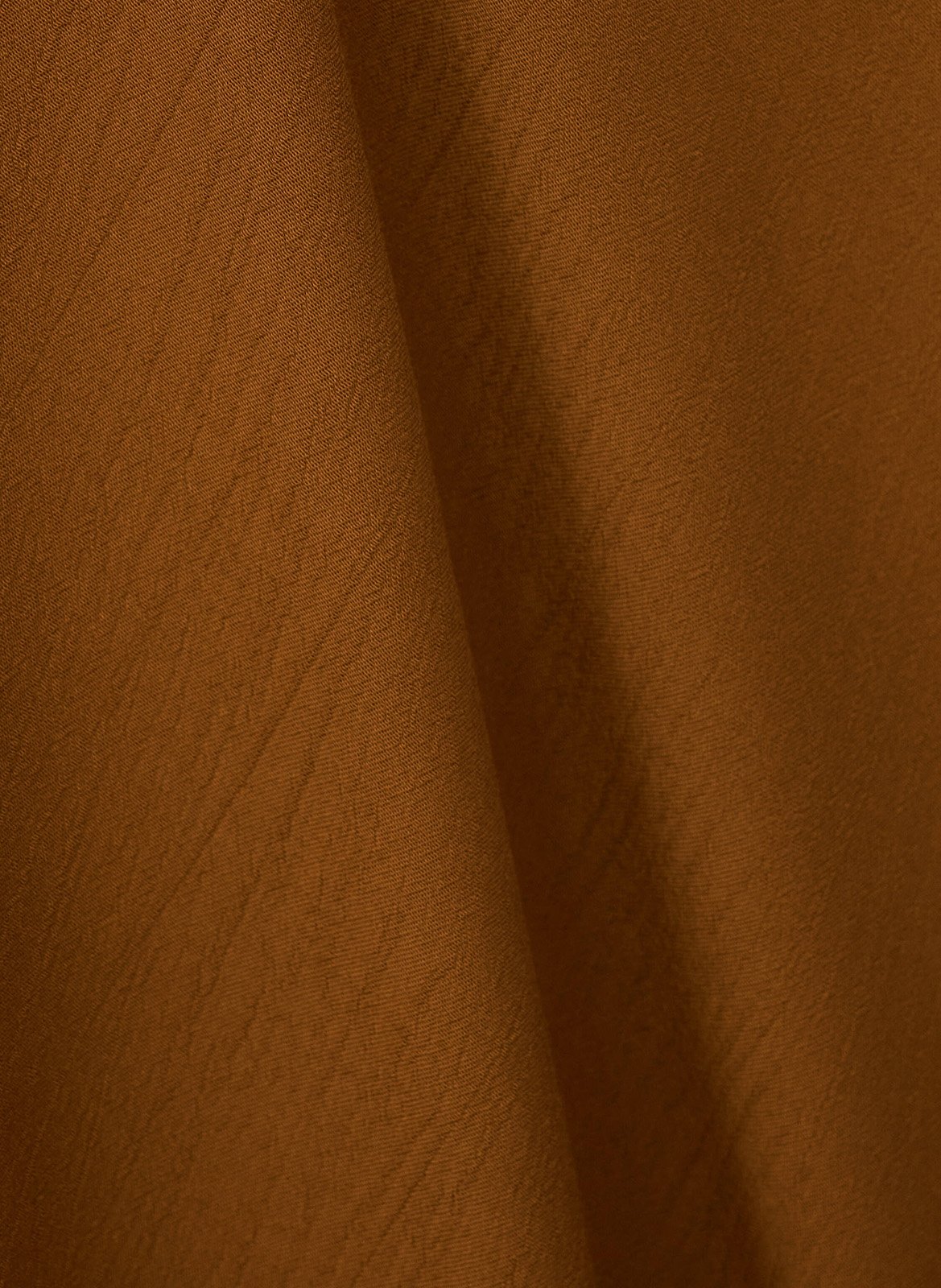 Robe longue col V BA&SH Marron