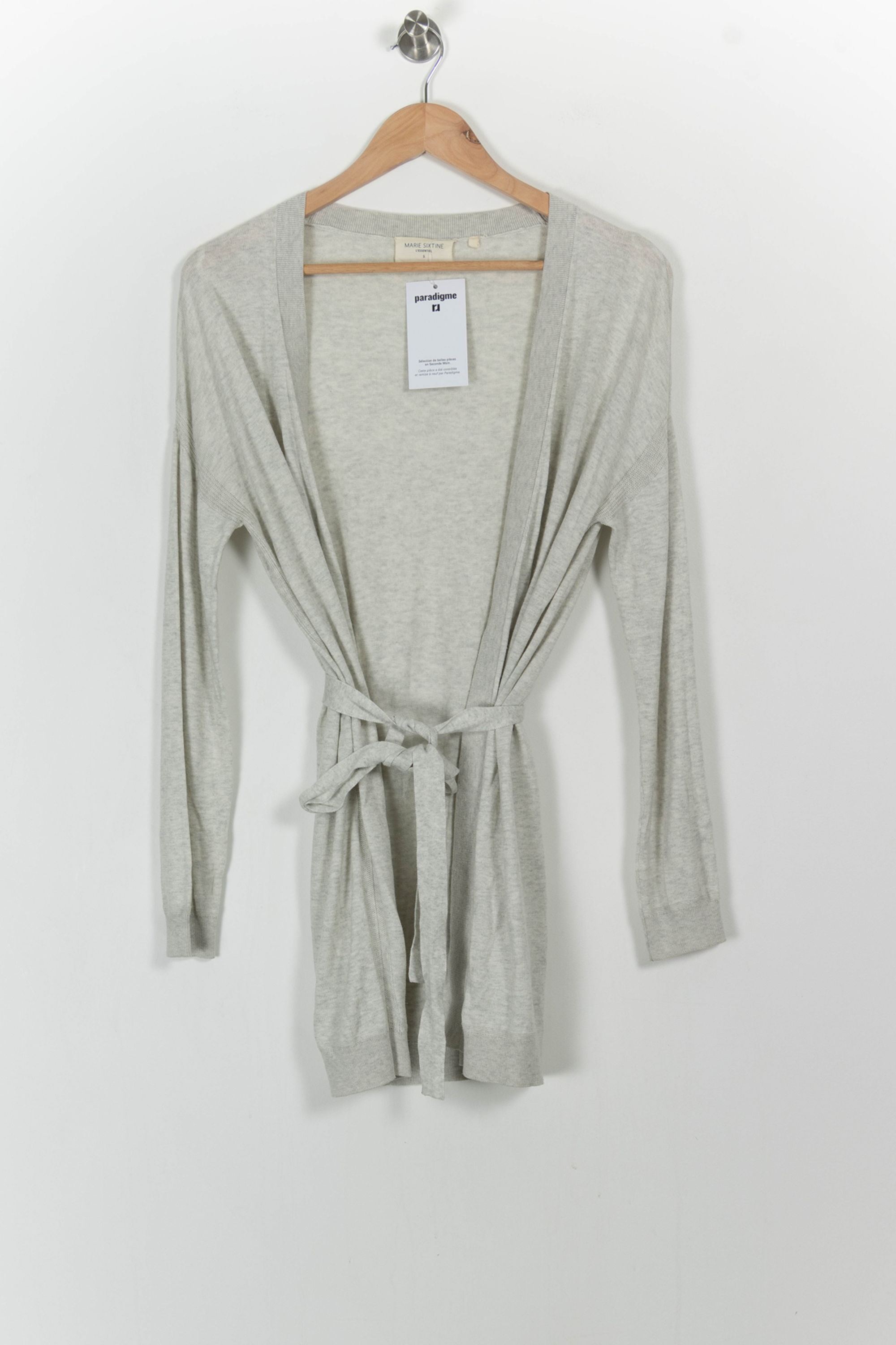 Cardigan MARIE SIXTINE - SECONDE MAIN Grey