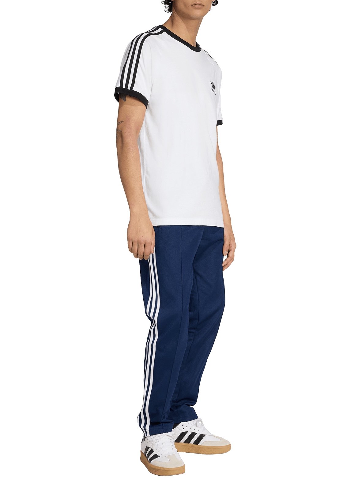 Jogging droit uni ADIDAS Bleu