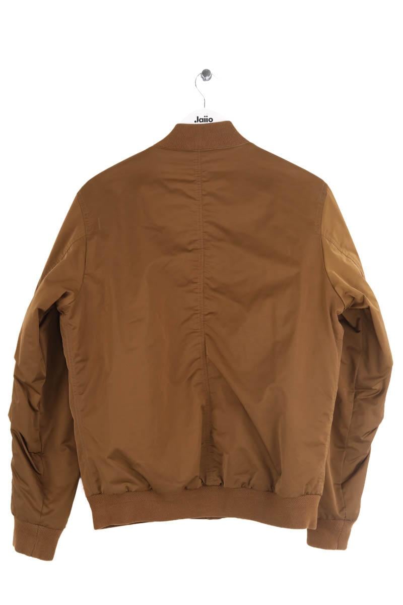 Regular-fit organic cotton jacket with sherpa collar LACOSTE - SECONDE MAIN Brown