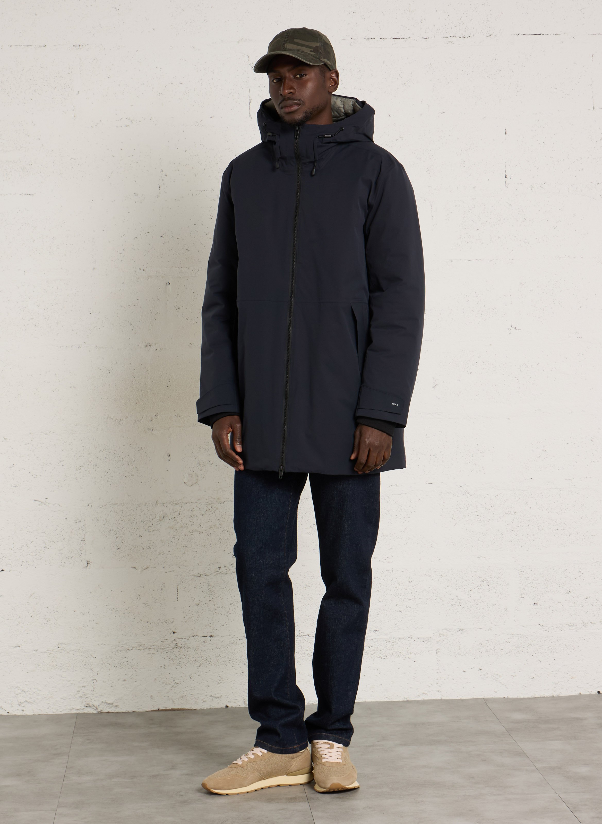 Gerade geschnittene, angepasste Jeans aus Baumwollmischung ARMOR LUX Blau