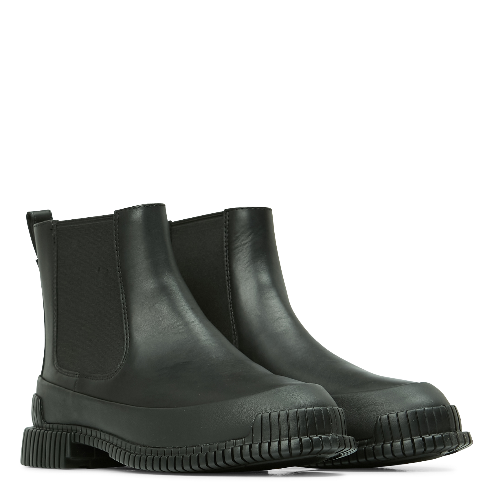 Bottines en cuir mélangé CAMPER Noir