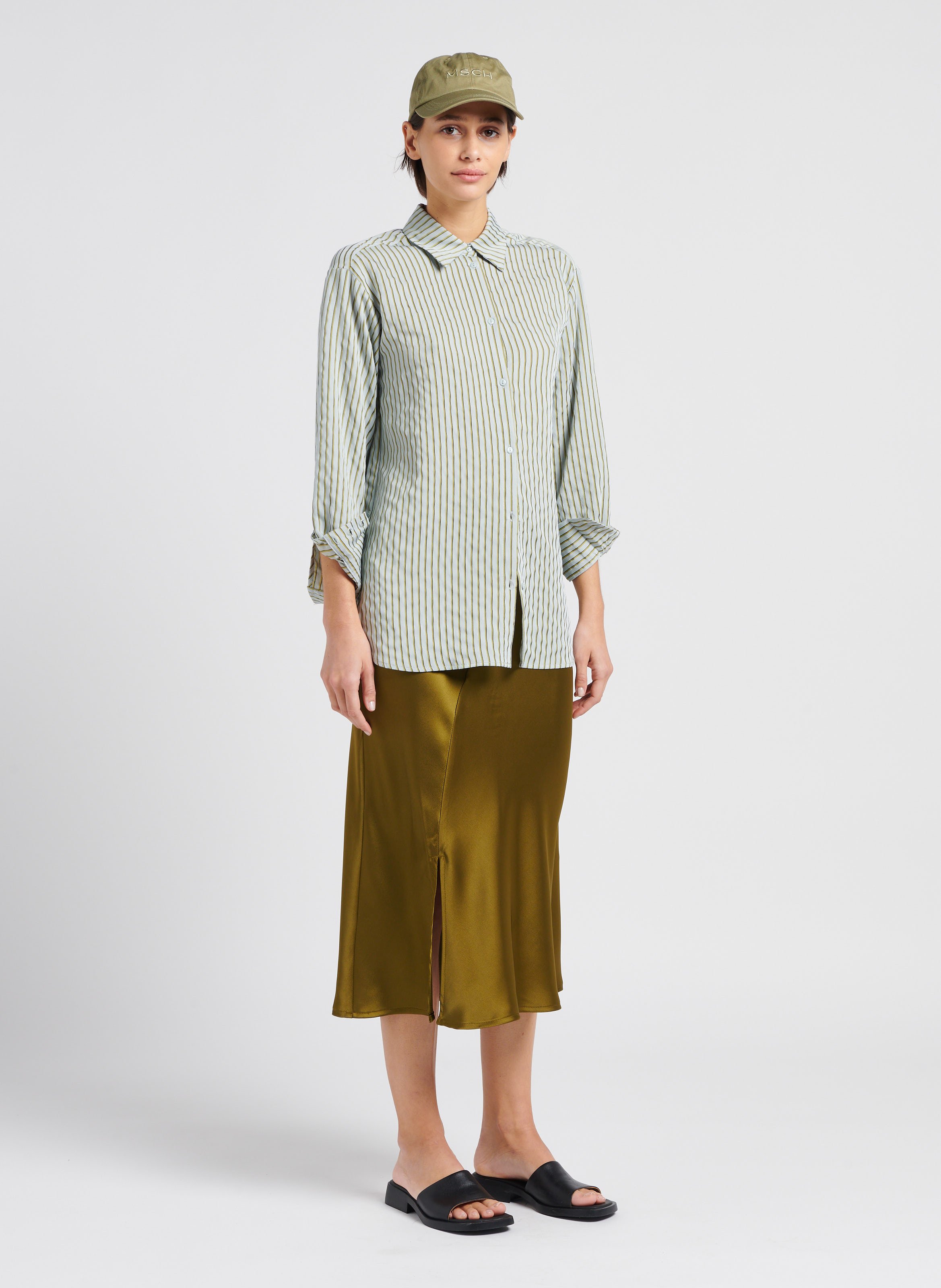 Chemise col classique rayée  MOSS COPENHAGEN Rayé