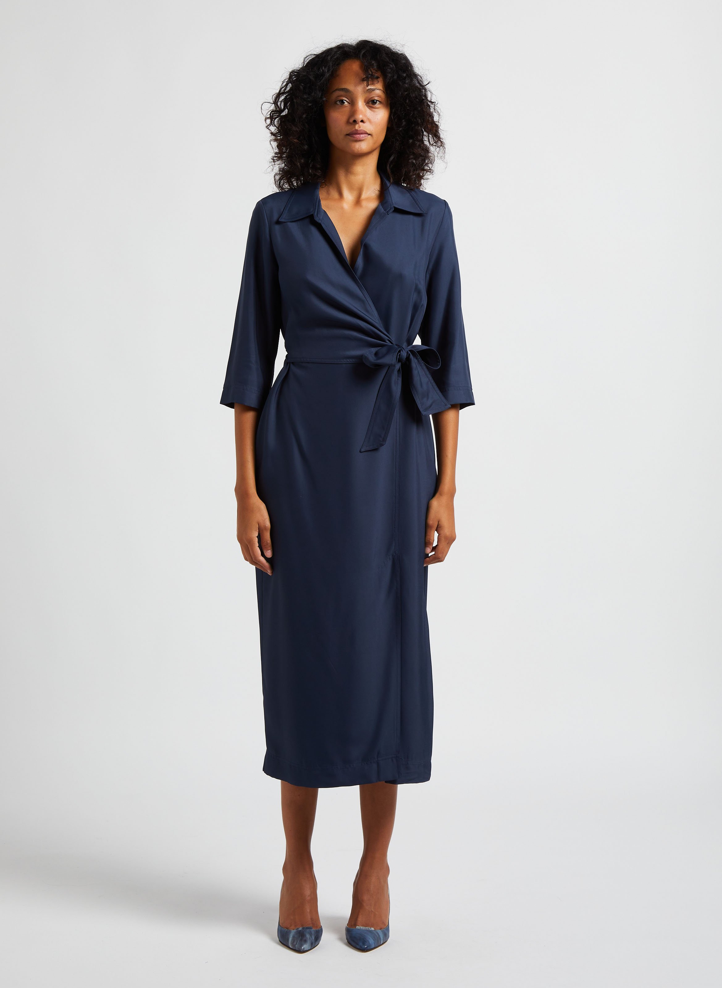 Straight 2025 wrap dress