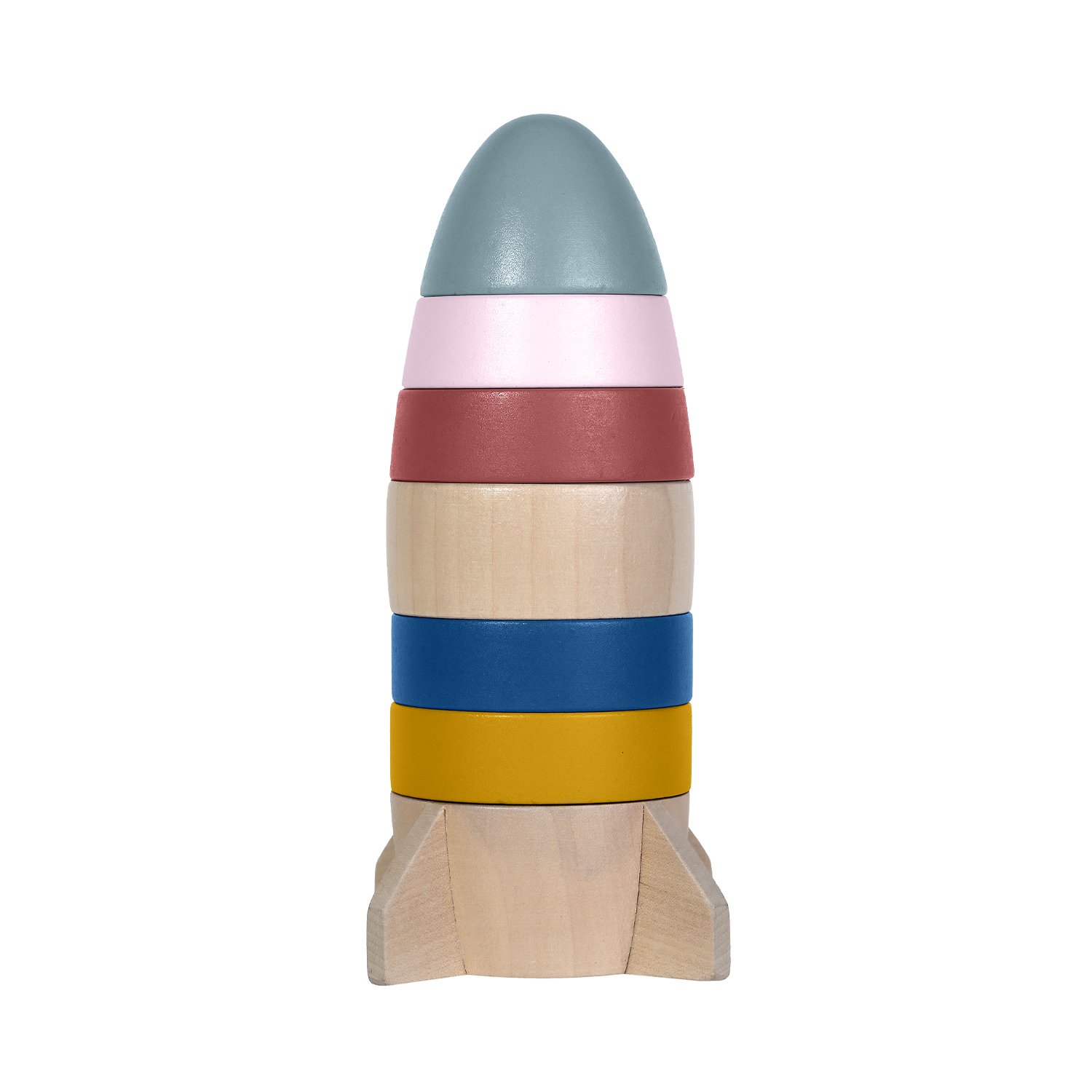 Rocket stacking tower KINDSGUT Multicolored