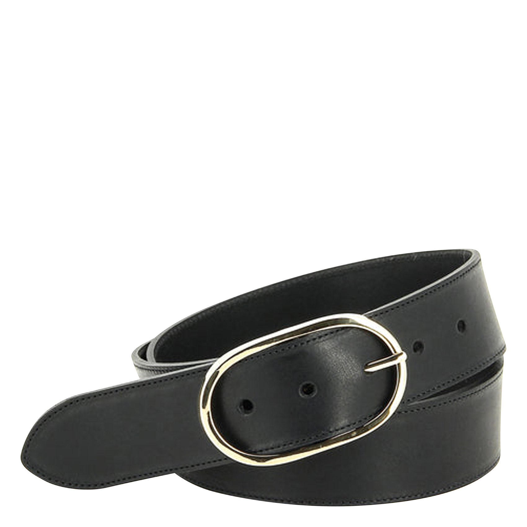 Ceinture en cuir lisse HERBERT FRERE SOEUR