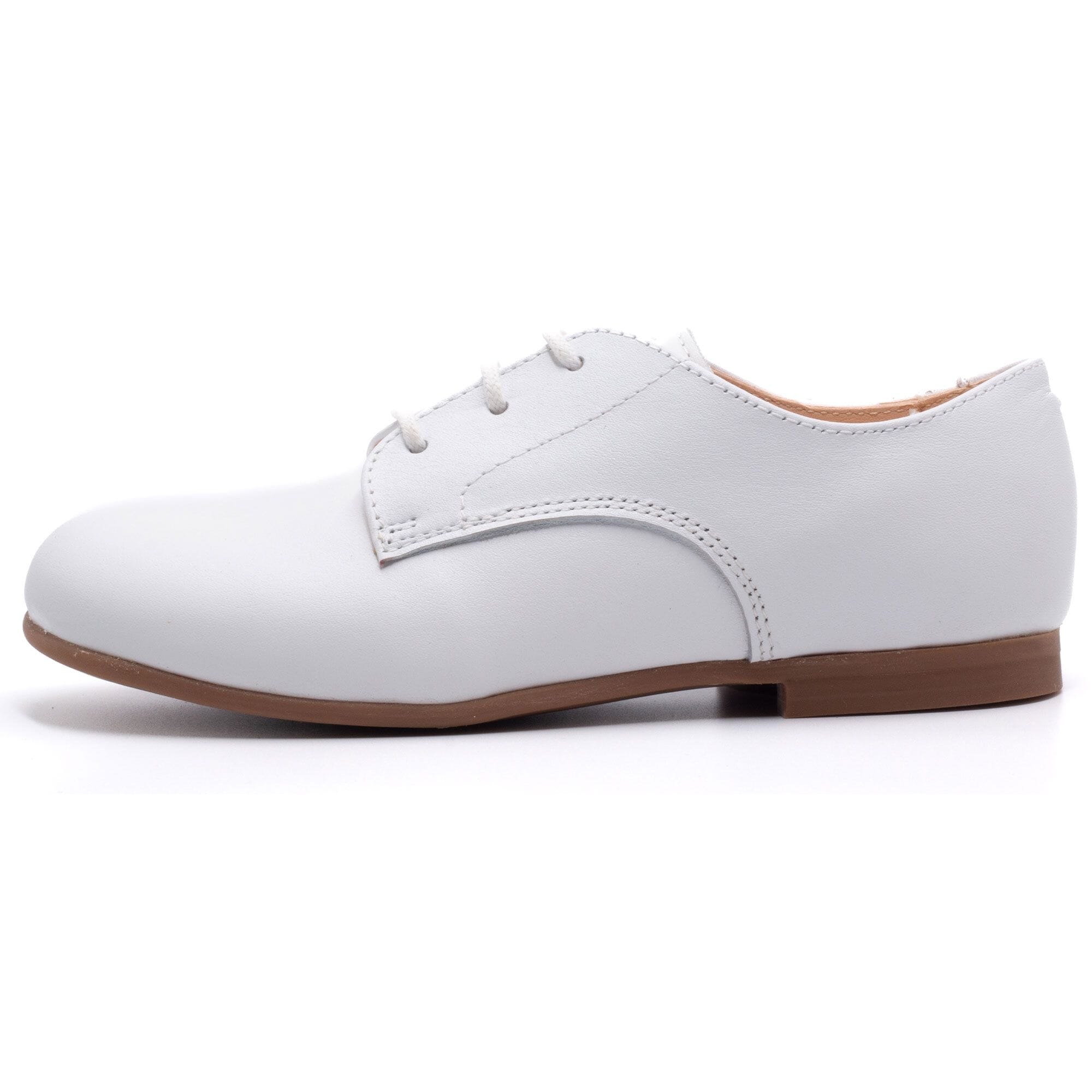 Chaussure ceremonie garcon Boni & Sidonie Blanc