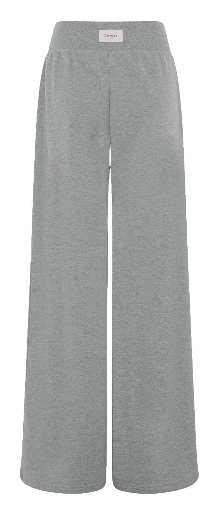 Rechte joggingbroek met hoge taille | katoenblend REPETTO Grijs